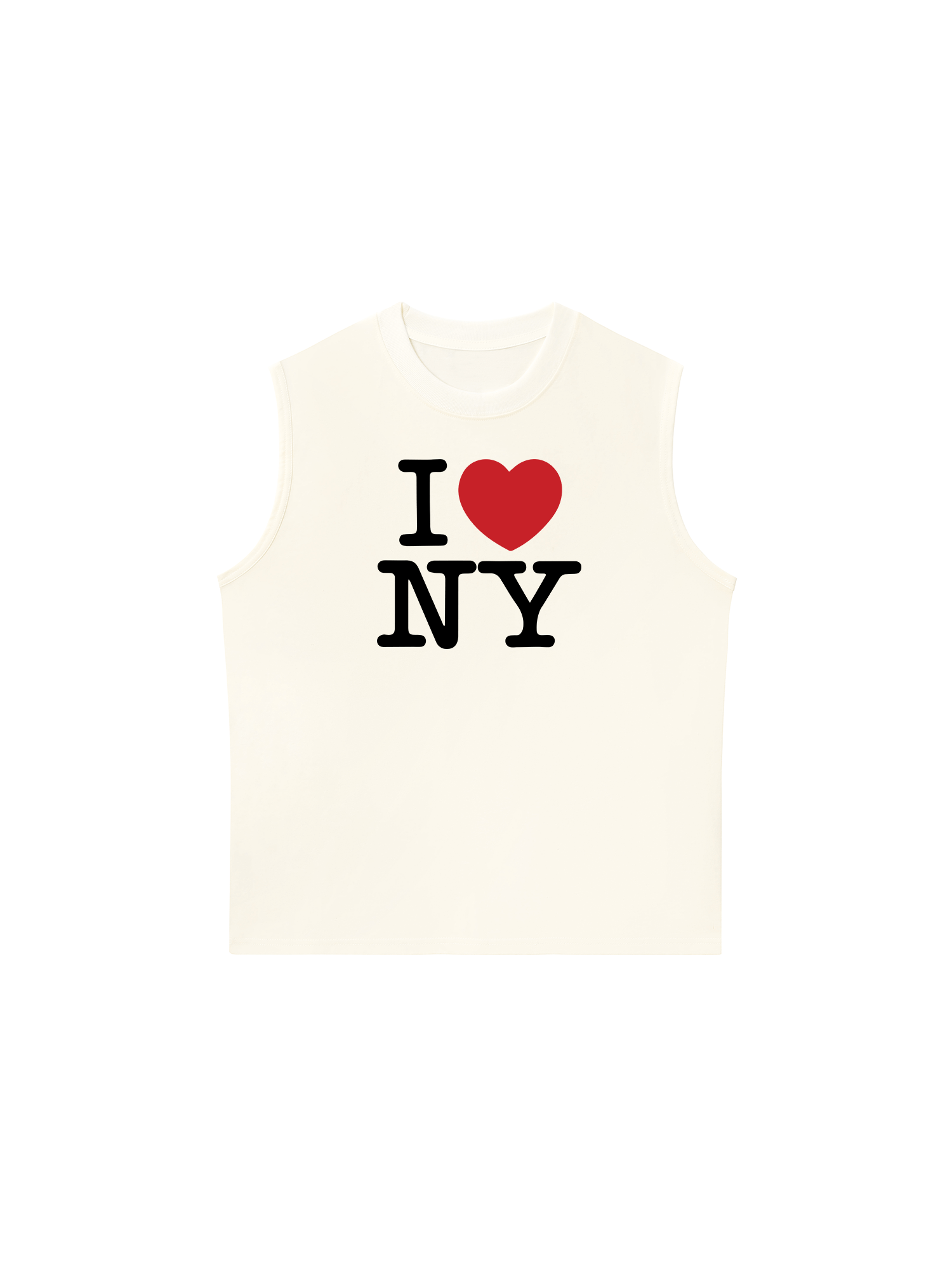 Áo Ba Lỗ Relaxed Fit City I love NY