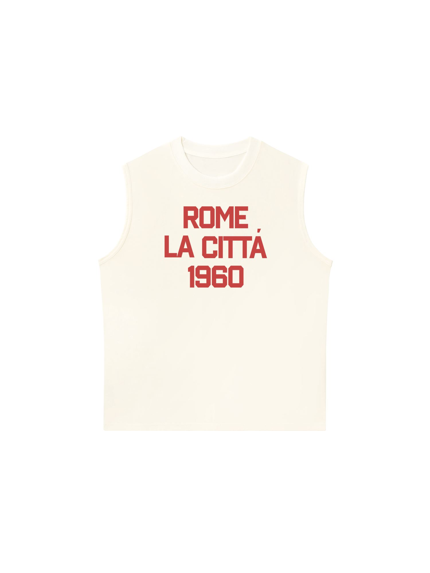 Áo Ba Lỗ Relaxed Fit Rome La Citta