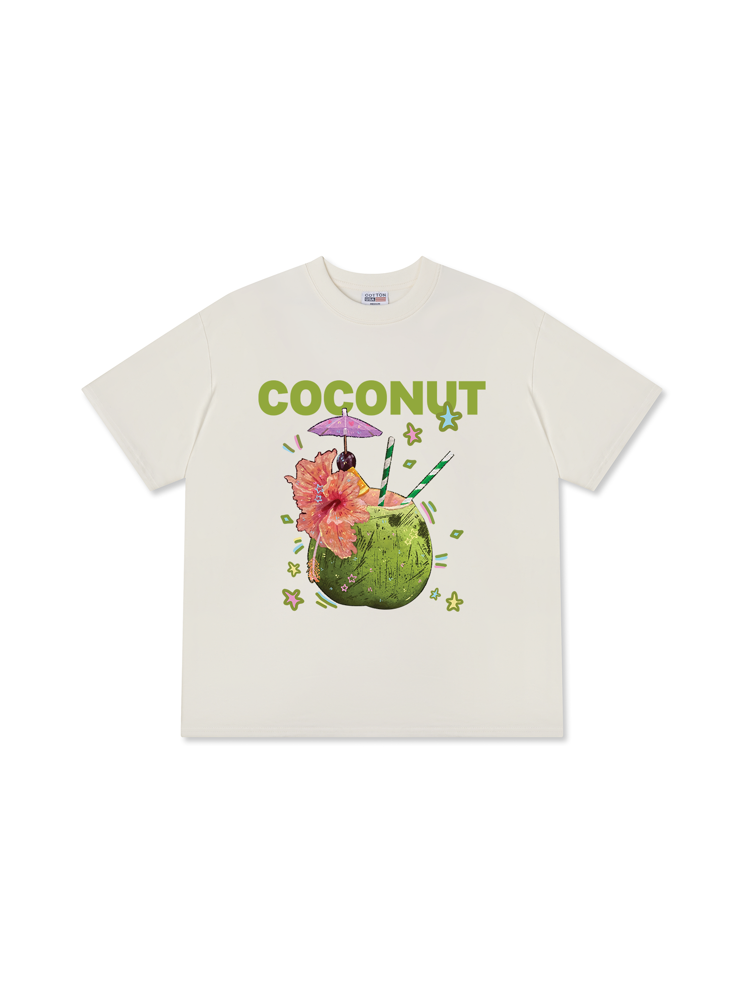 Áo Thun Relaxed Fit Coconut