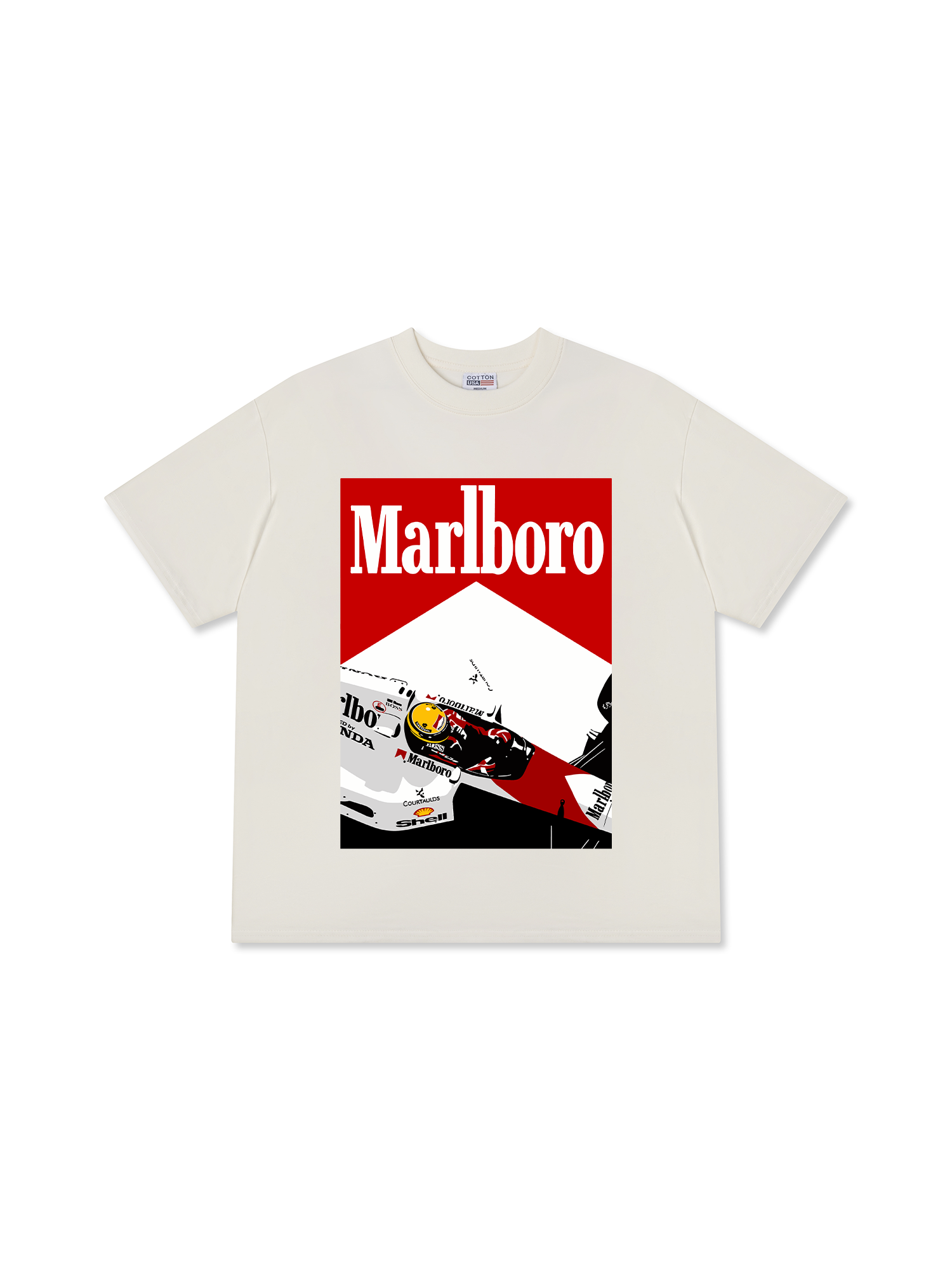 Áo Thun Relaxed Fit Marlboro F1 Racer