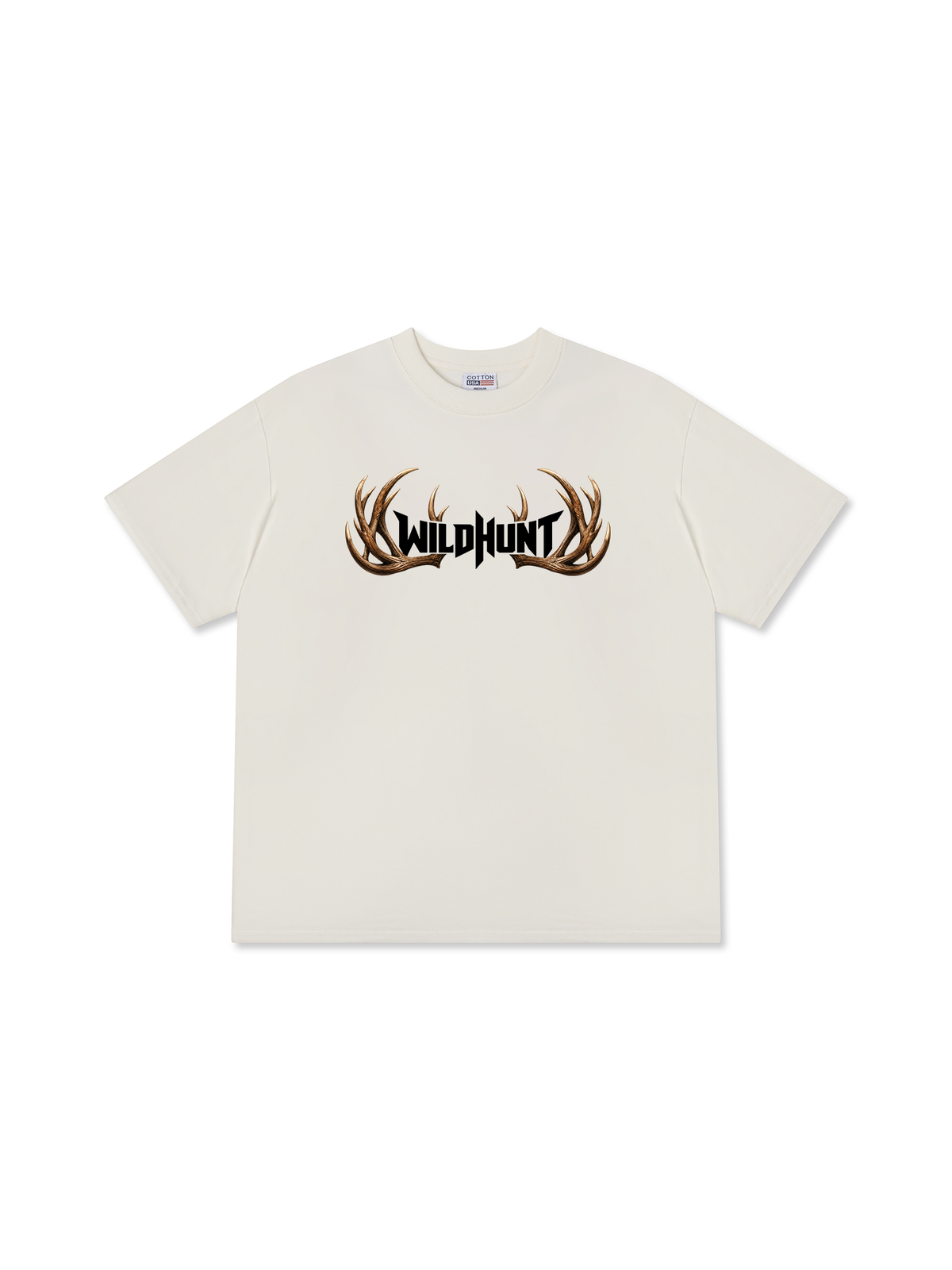 Áo Thun Relaxed Fit WILDHUND ANTLERS