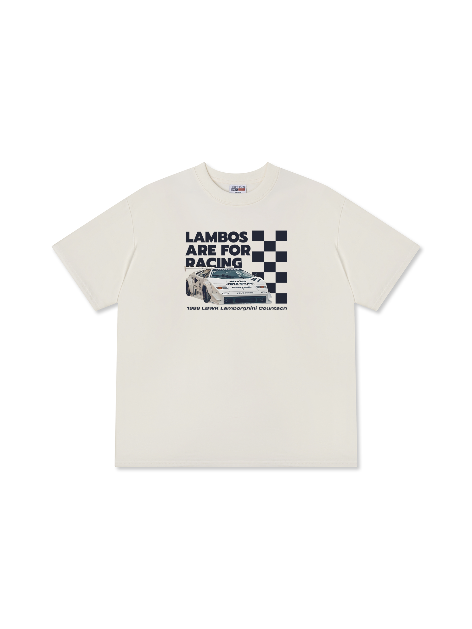 Áo Thun Relaxed Fit Lamborghini Are For Racing