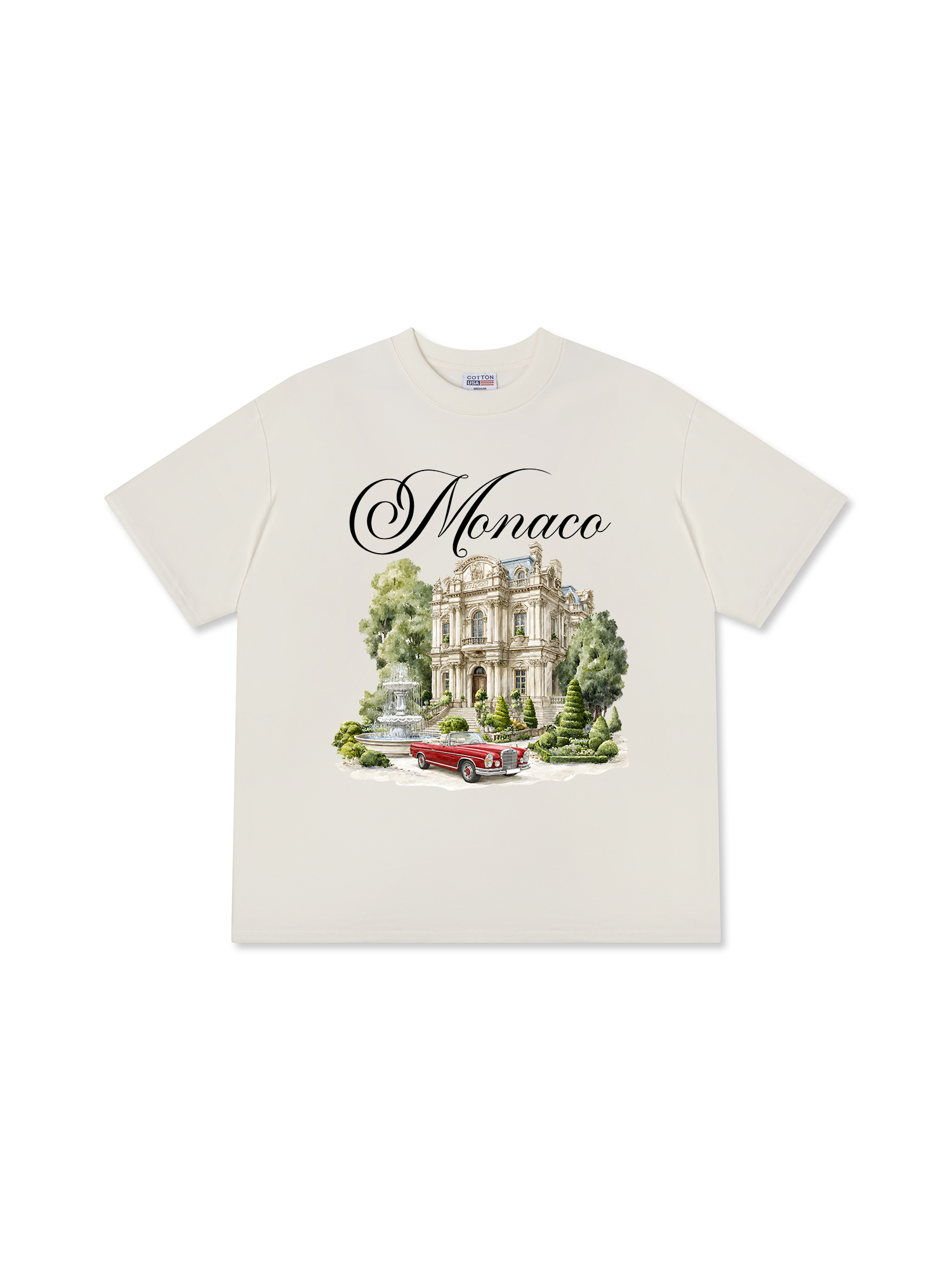Áo Thun Relaxed Fit Monaco Mansion