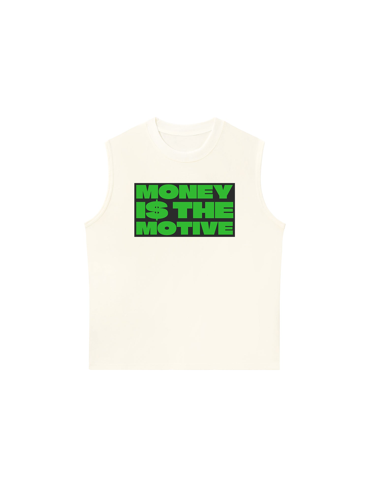 Áo Ba Lỗ Relaxed Fit Money Is The Motive
