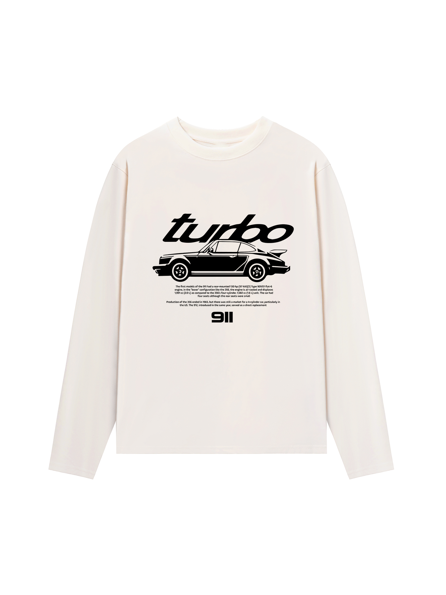 Áo Thun Dài Tay Porsche Classic 911 Turbo