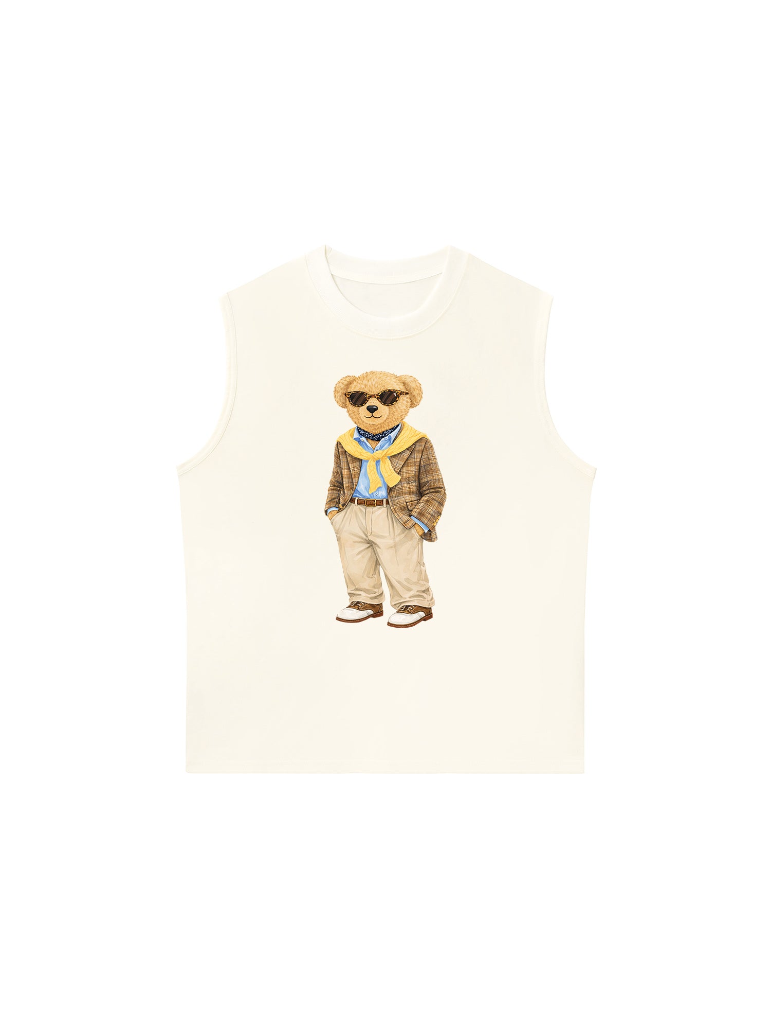 Áo Ba Lỗ Relaxed Fit Gentle Bear