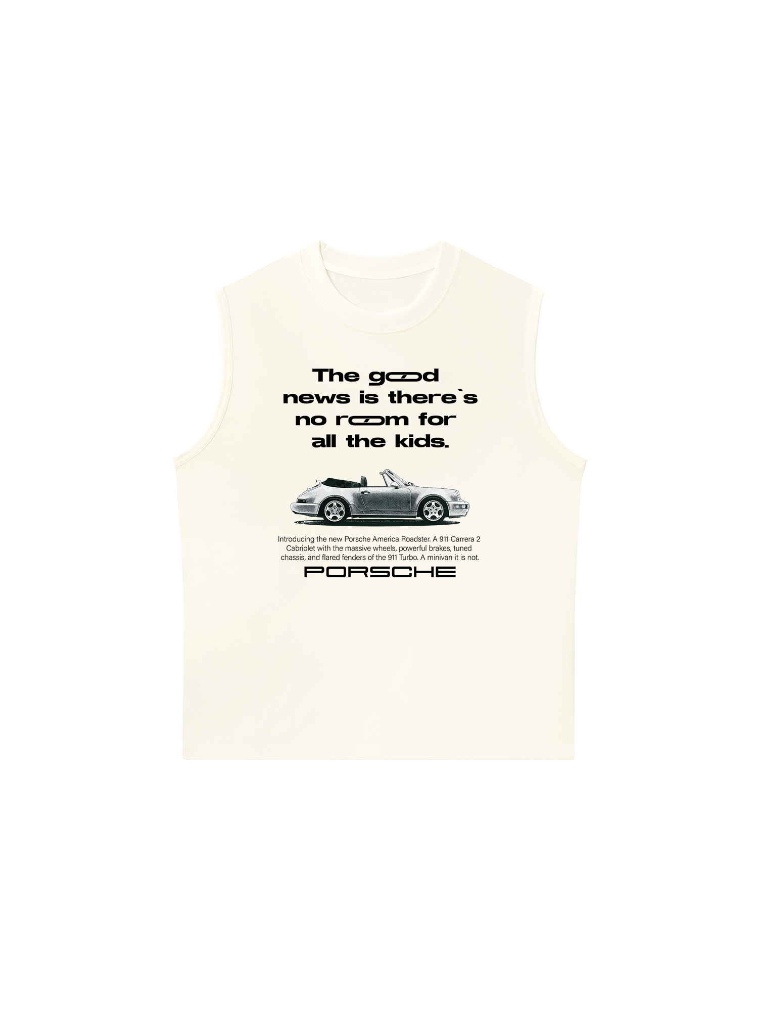 Áo Ba Lỗ Relaxed Fit Porsche The Good New