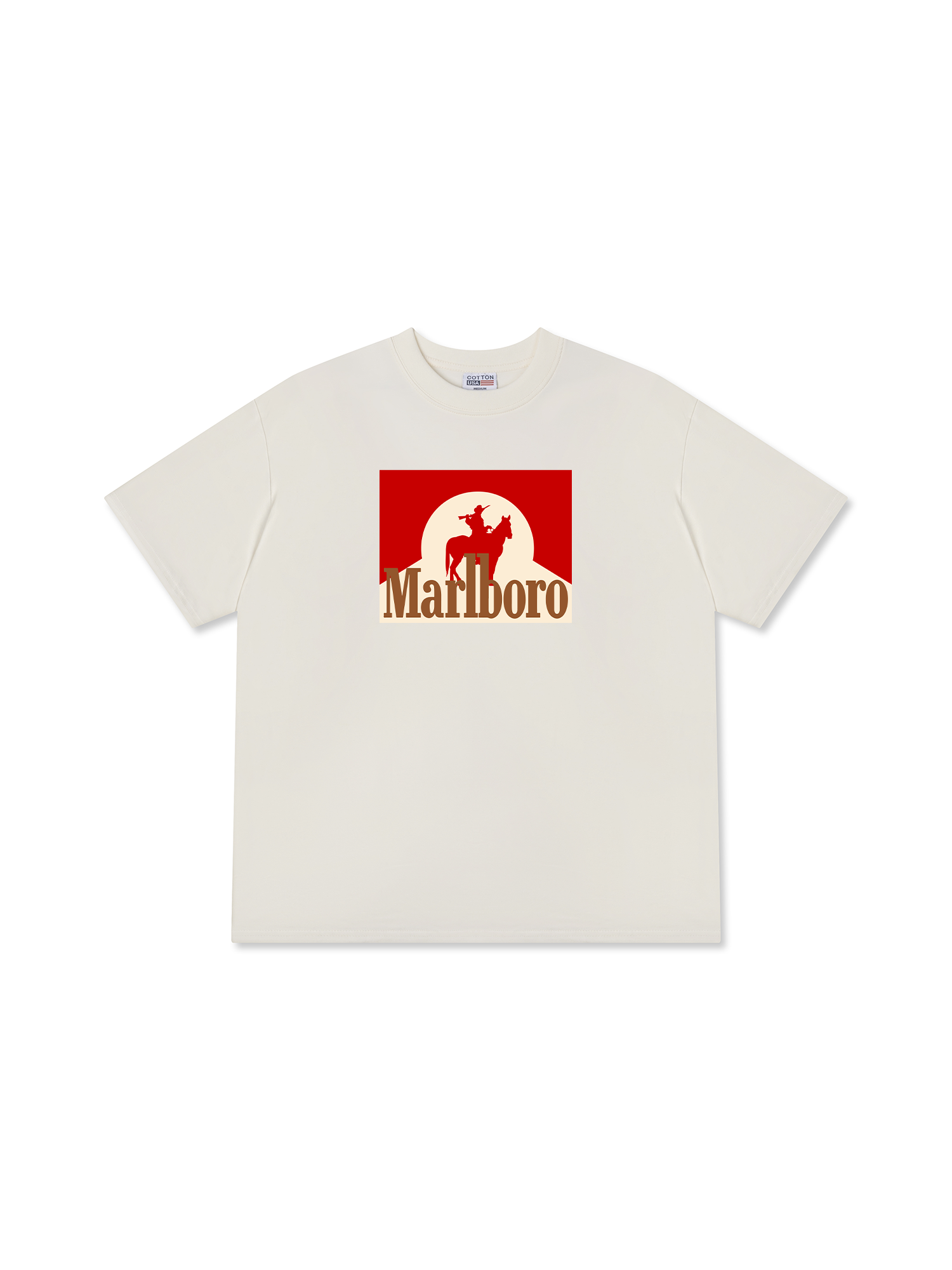 Áo Thun Relaxed Fit Marlboro Police Chief