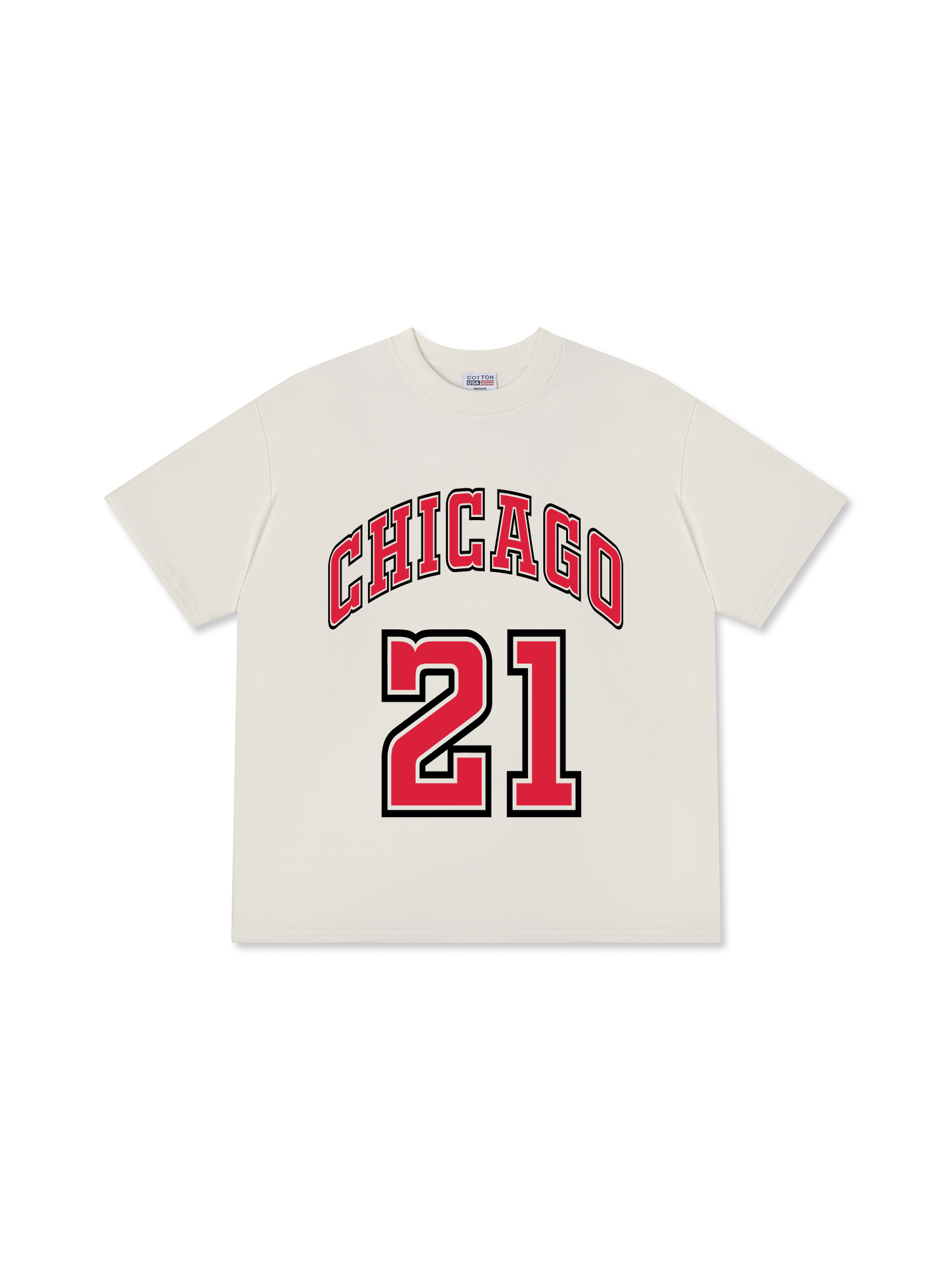 Áo Thun Relaxed Fit Chicago 21 Basketball Spider