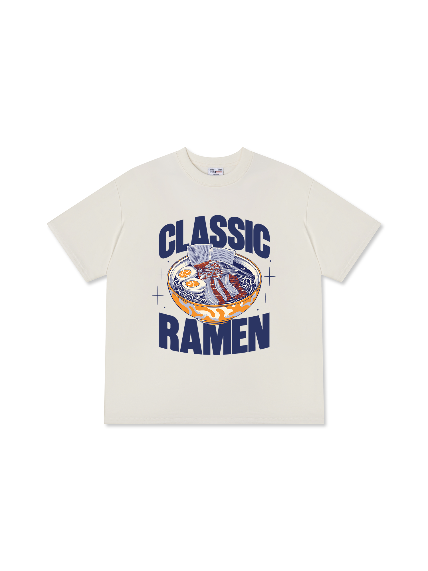 Áo Thun Relaxed Fit Yummy Mood Classic Ramen