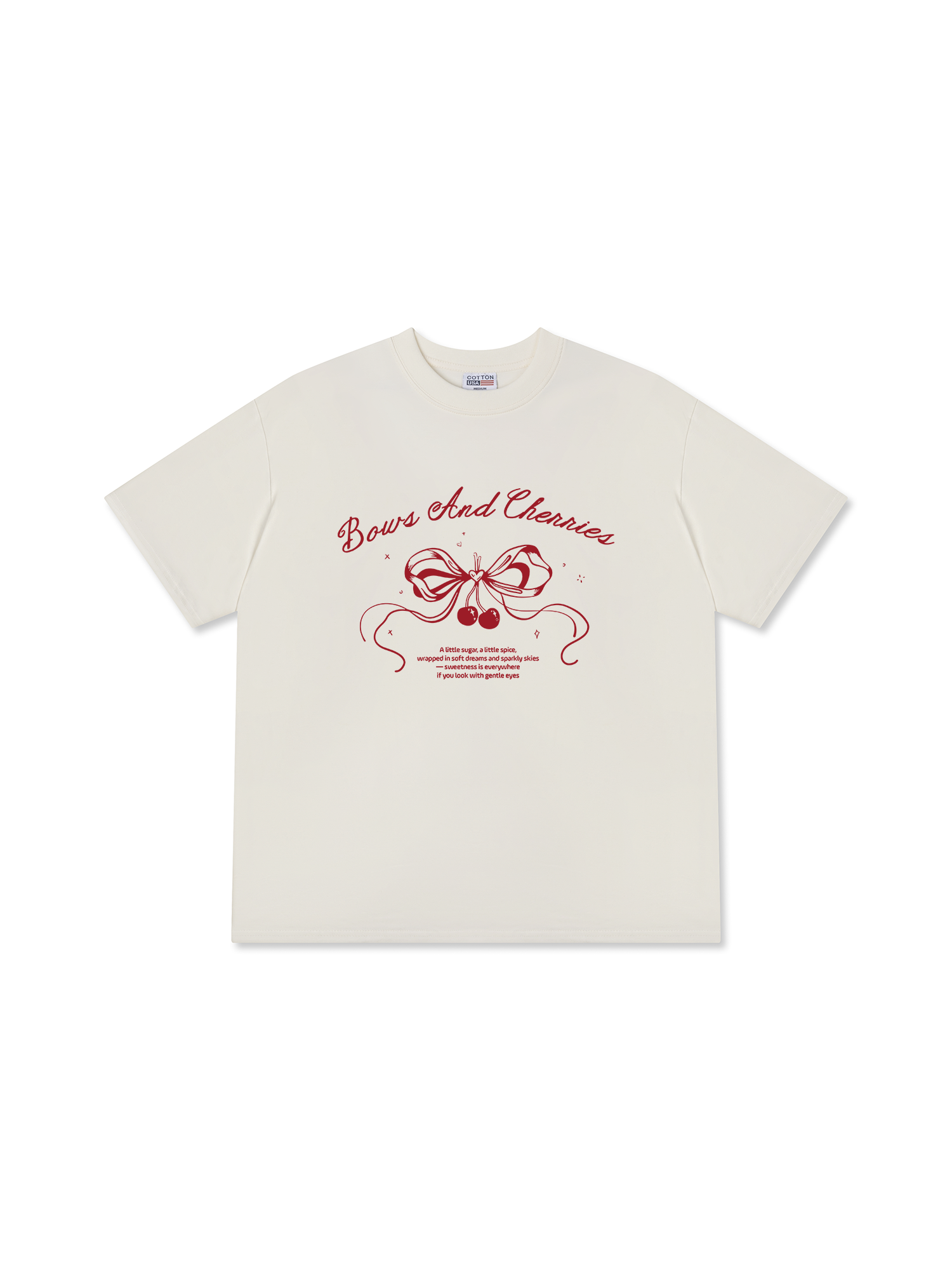 Áo Thun Relaxed Fit Bows And Cherries