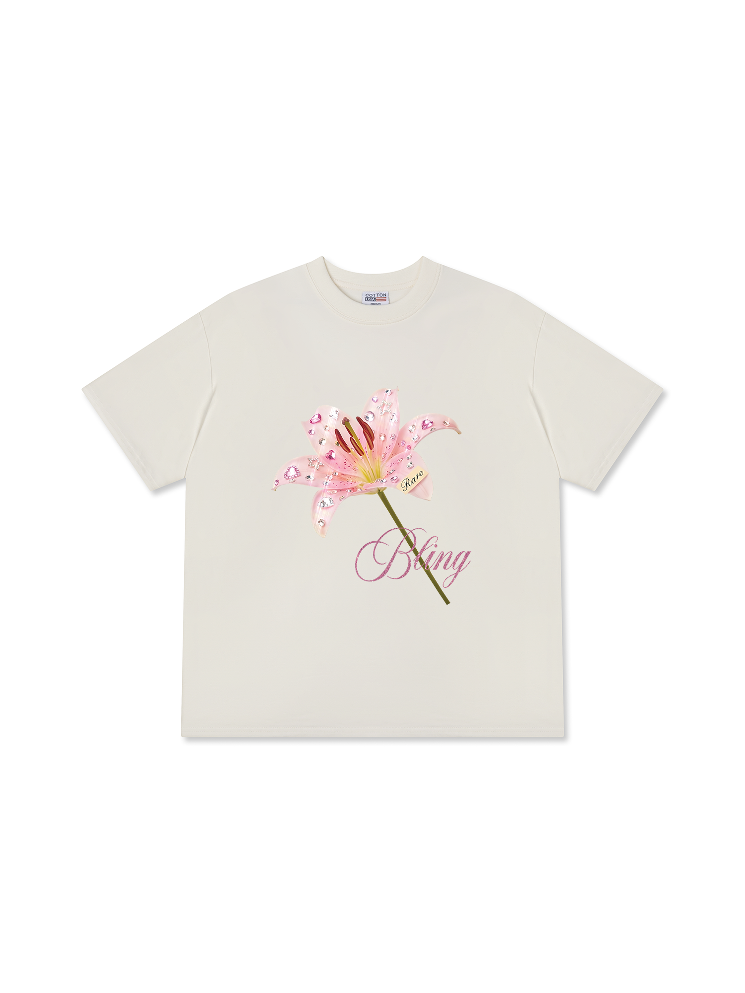 Áo Thun Relaxed Fit Bling Lily