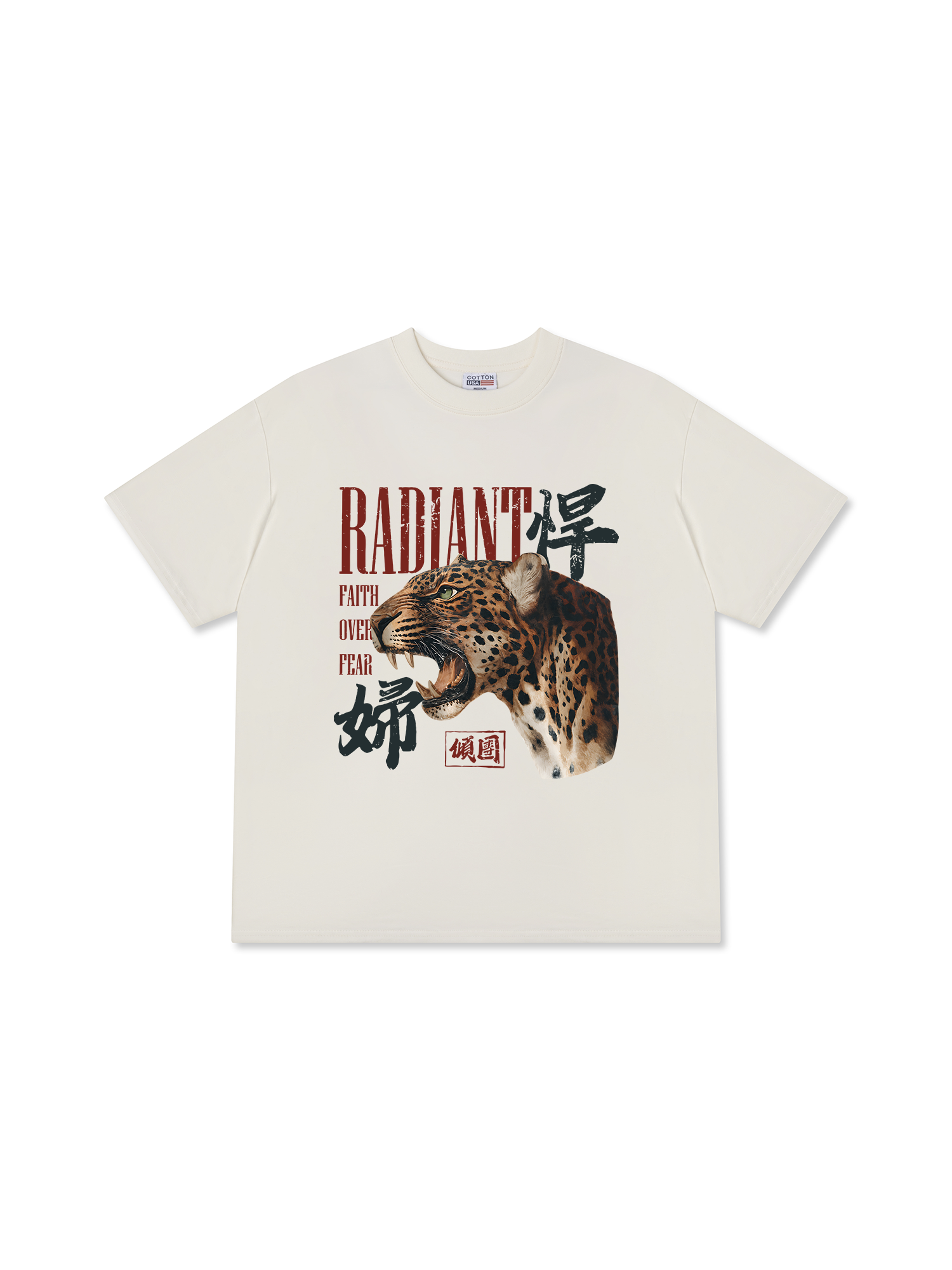 Áo Thun Relaxed Fit Radiant Faith Over Fear
