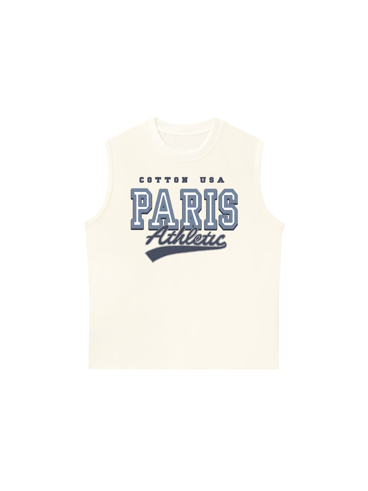 Áo Ba Lỗ Relaxed Fit Paris