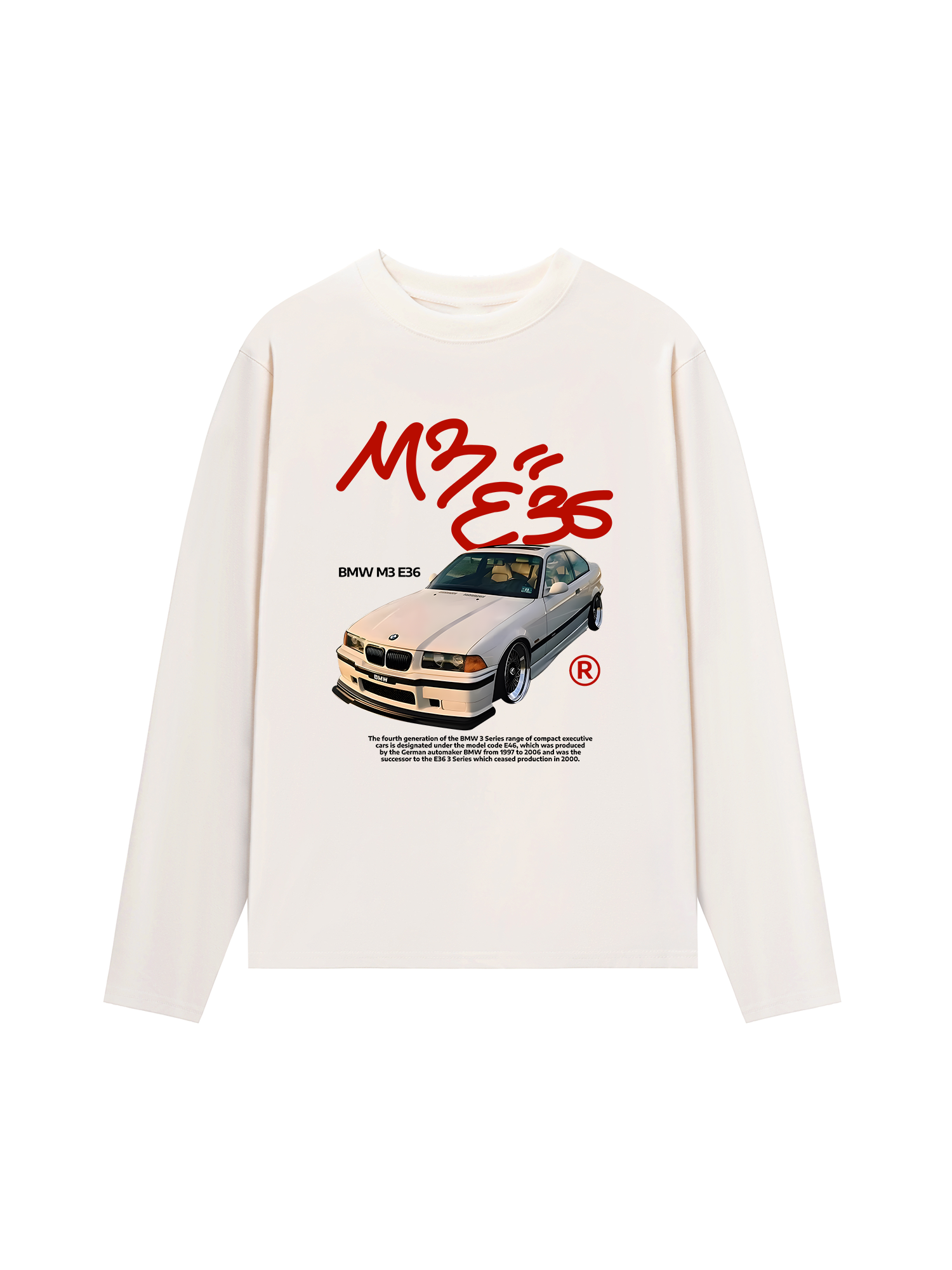 Áo Thun Dài Tay BMW M3E36 Street Style