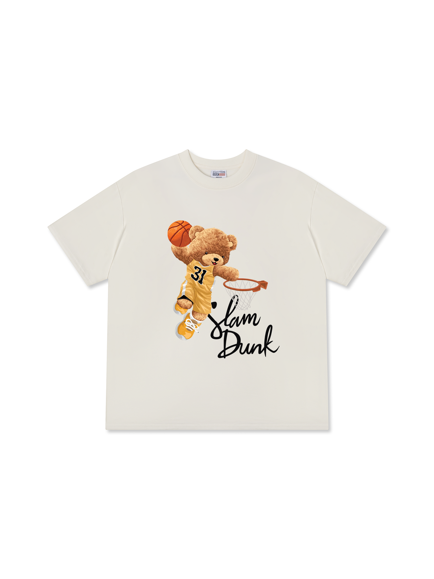 Áo Thun Relaxed Fit Basketball Teddy Salm Dunk