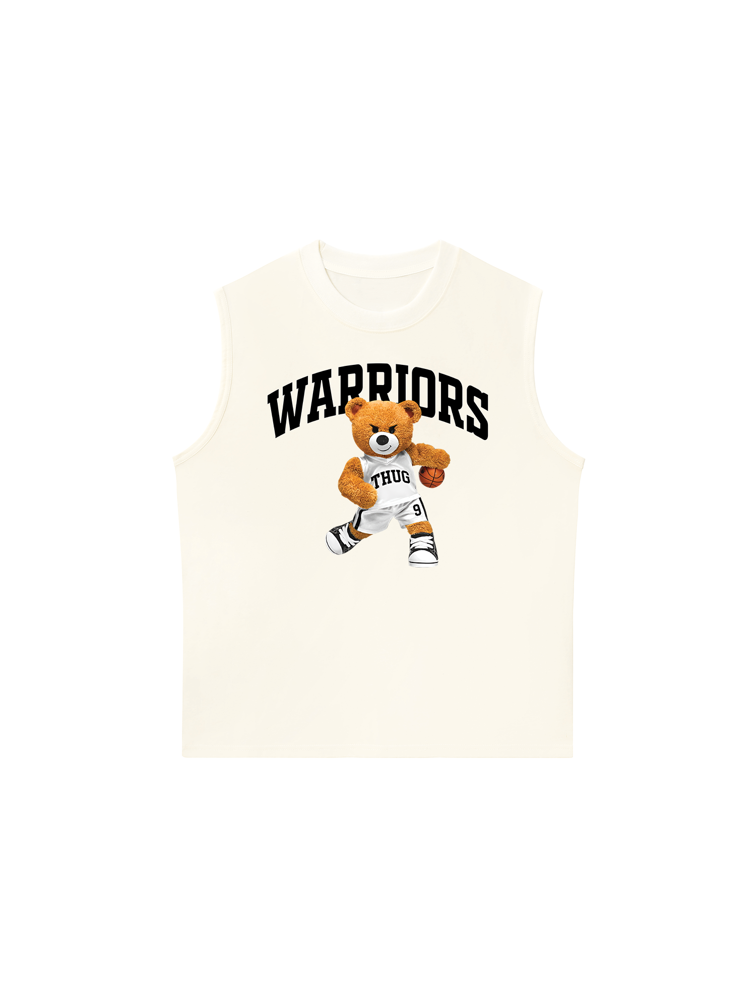 Áo Ba Lỗ Relaxed Fit Basketball Warriors