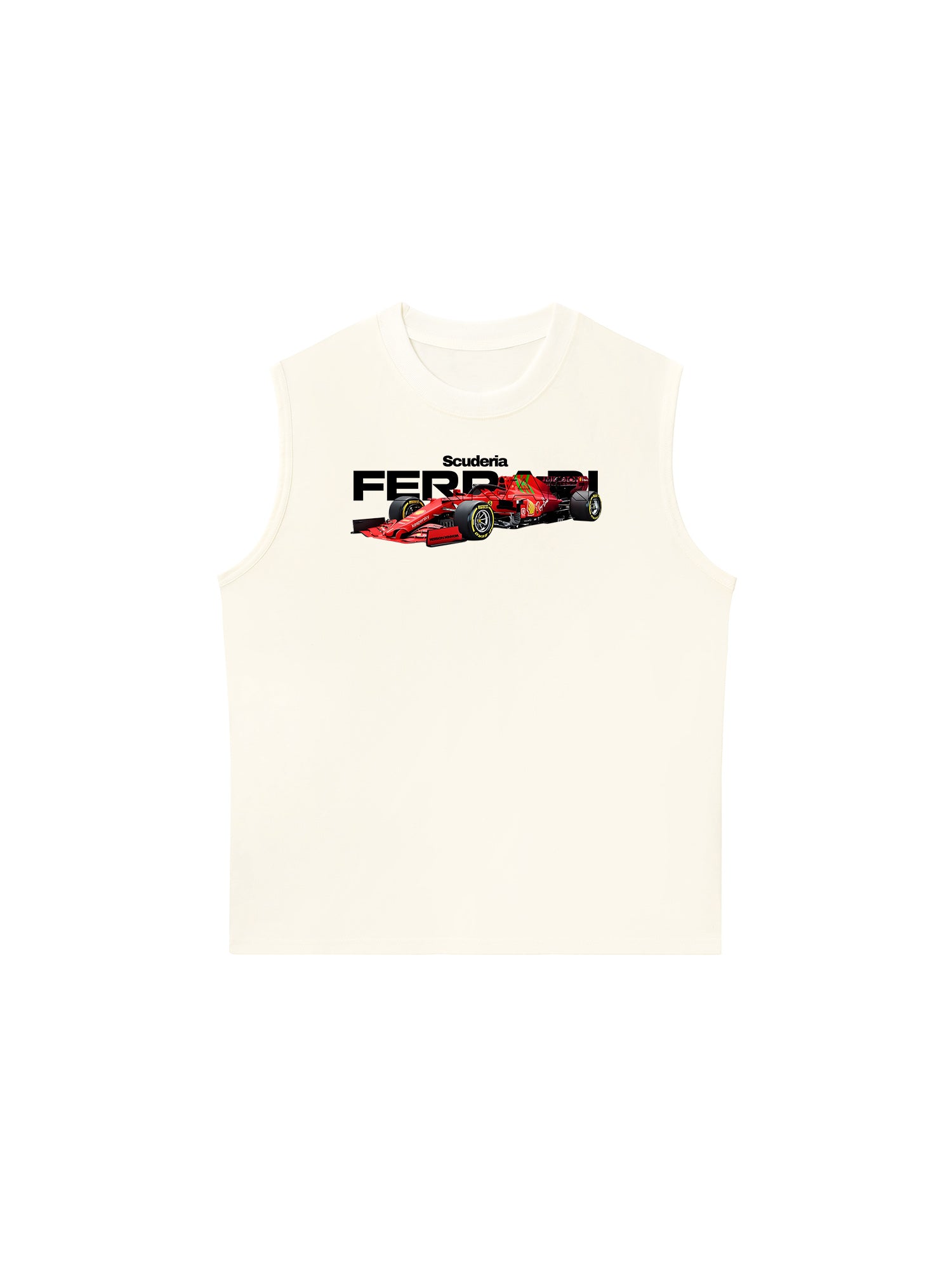 Áo Ba Lỗ Relaxed Fit Ferrari The Pracing Horse