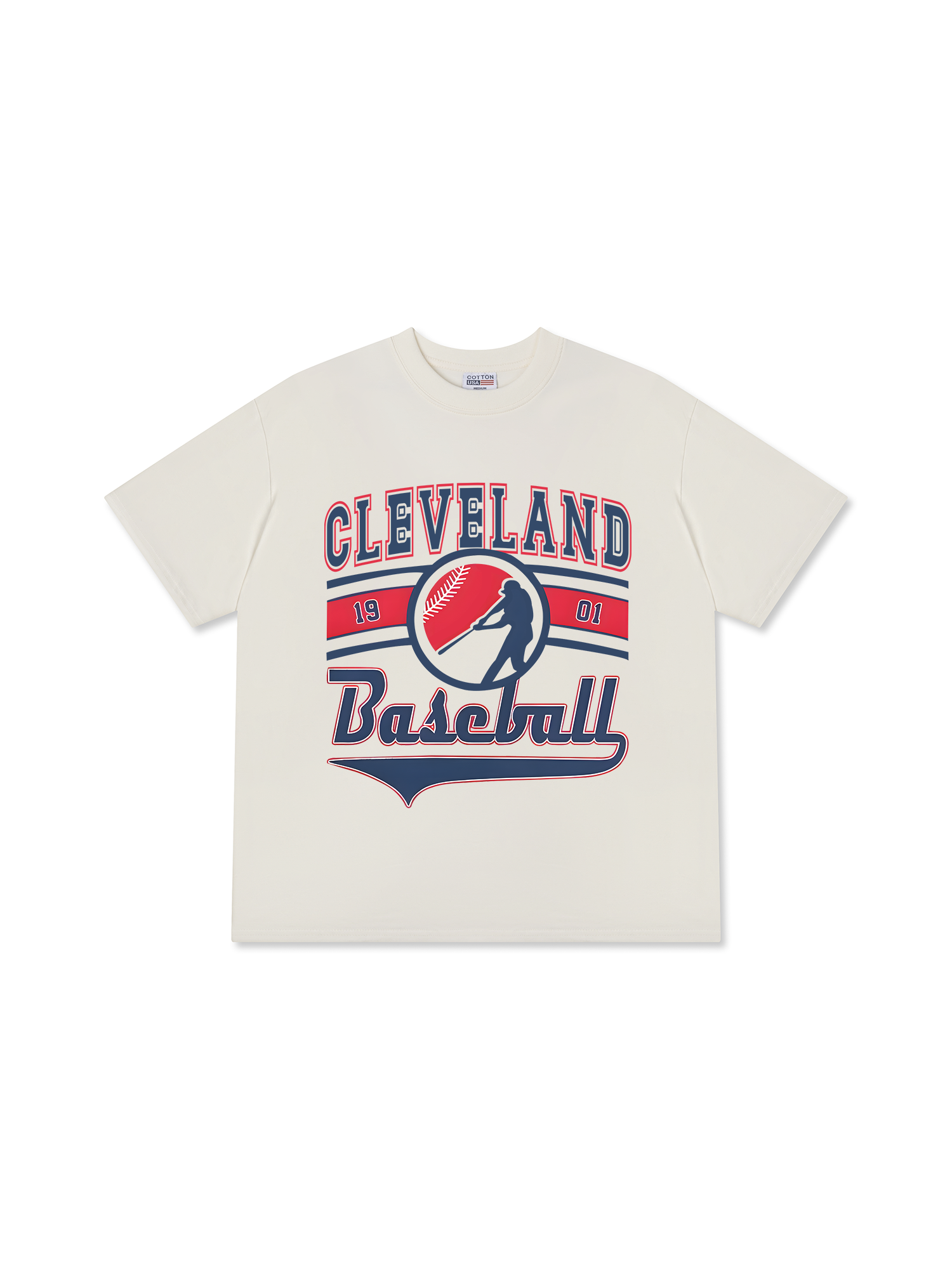 Áo Thun Relaxed Fit Baseball Cleveland