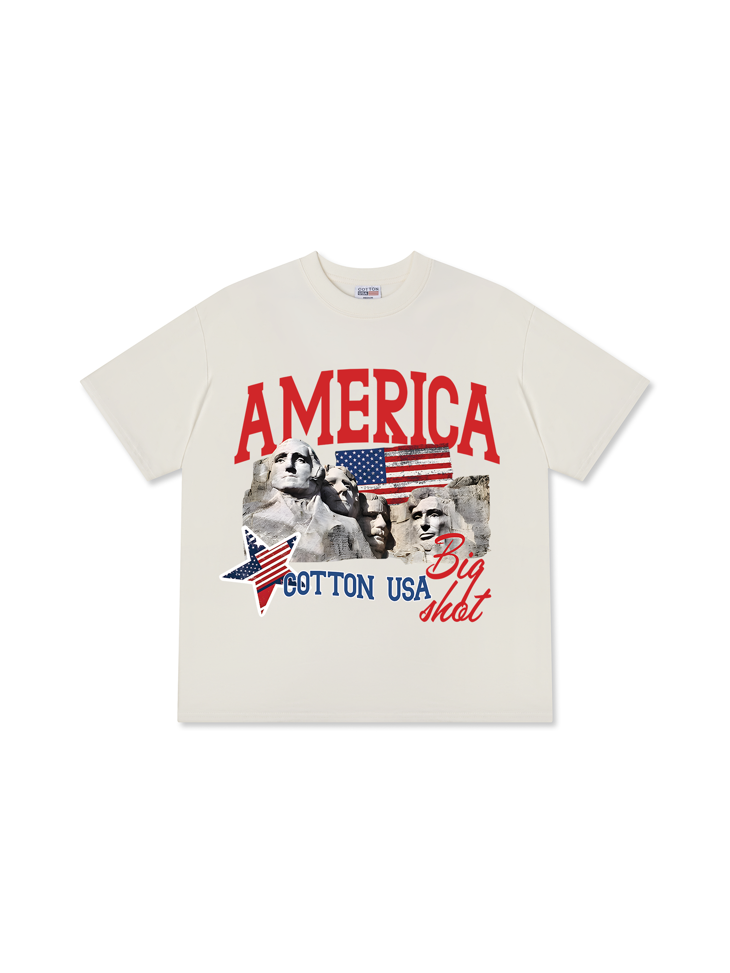 Áo Thun Relaxed Fit USA Big Shot