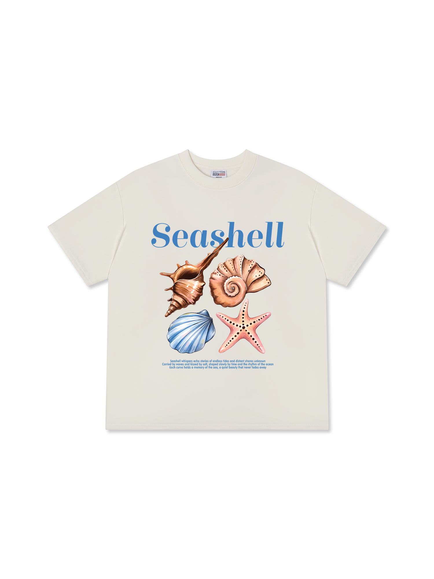 Áo Thun Relaxed Fit Seashell