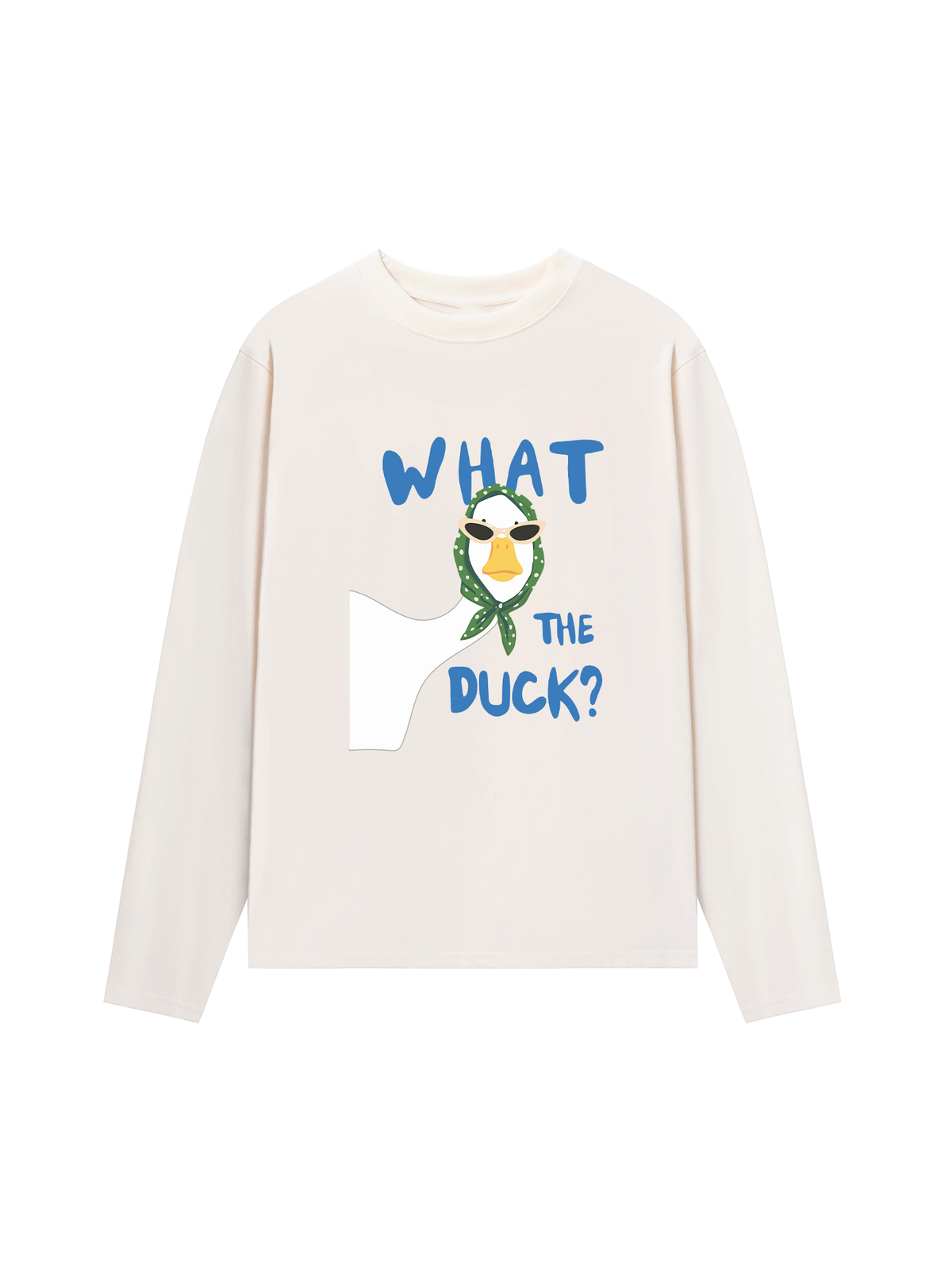 Áo Thun Dài Tay Farm What The Duck