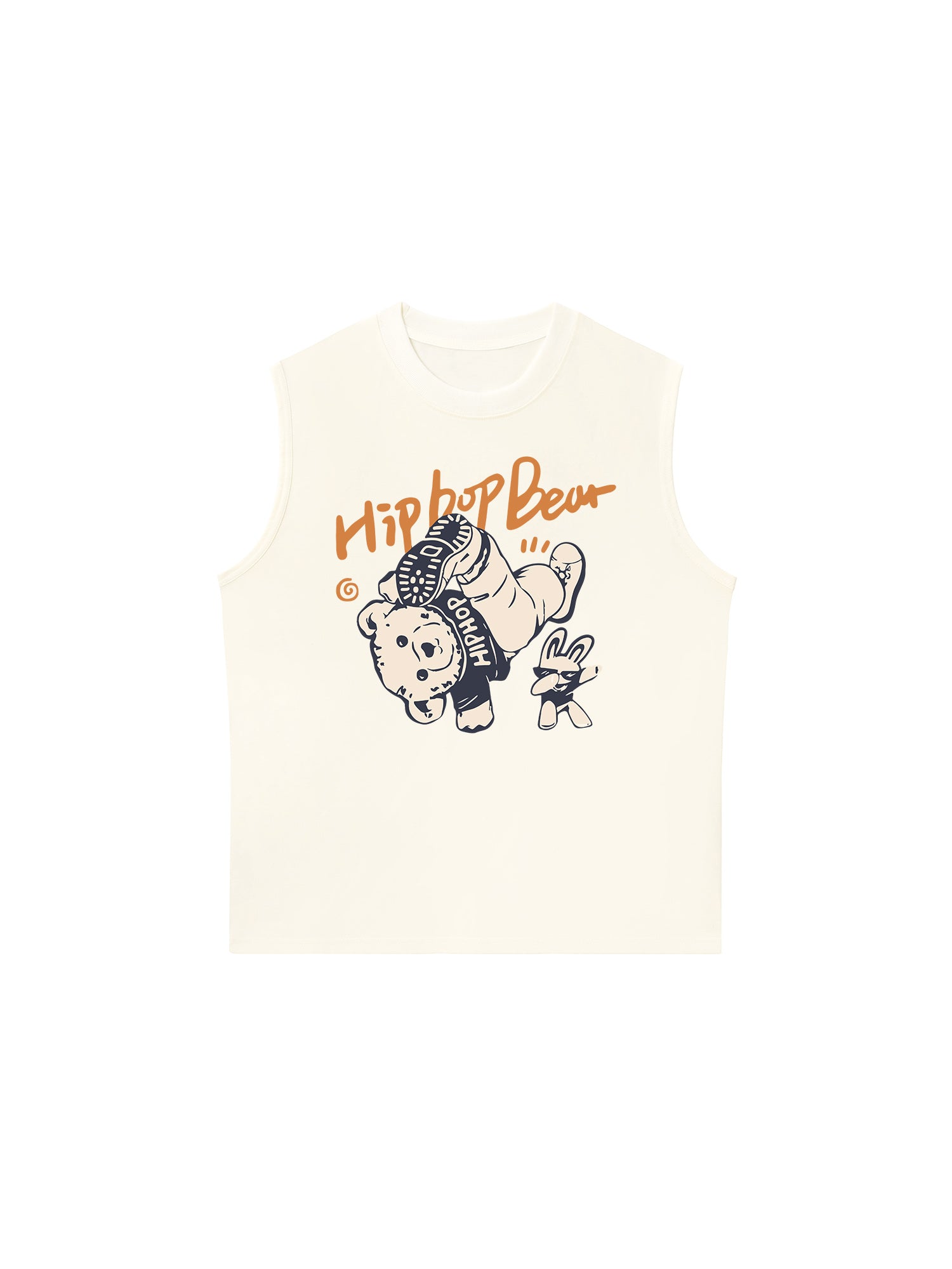 Áo Ba Lỗ Relaxed Fit Hip Hop Bear