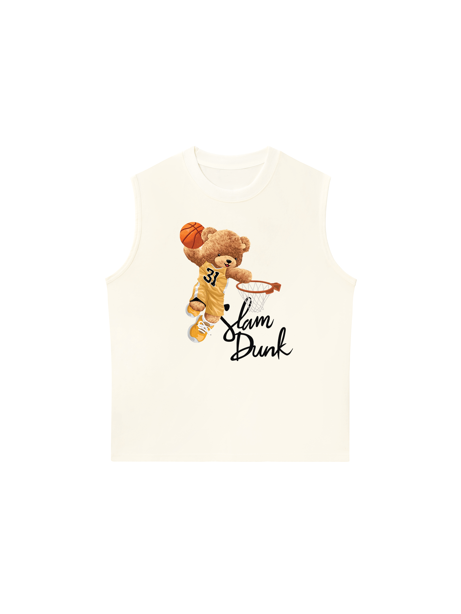 Áo Ba Lỗ Relaxed Fit Basketball Teddy Salm Dunk