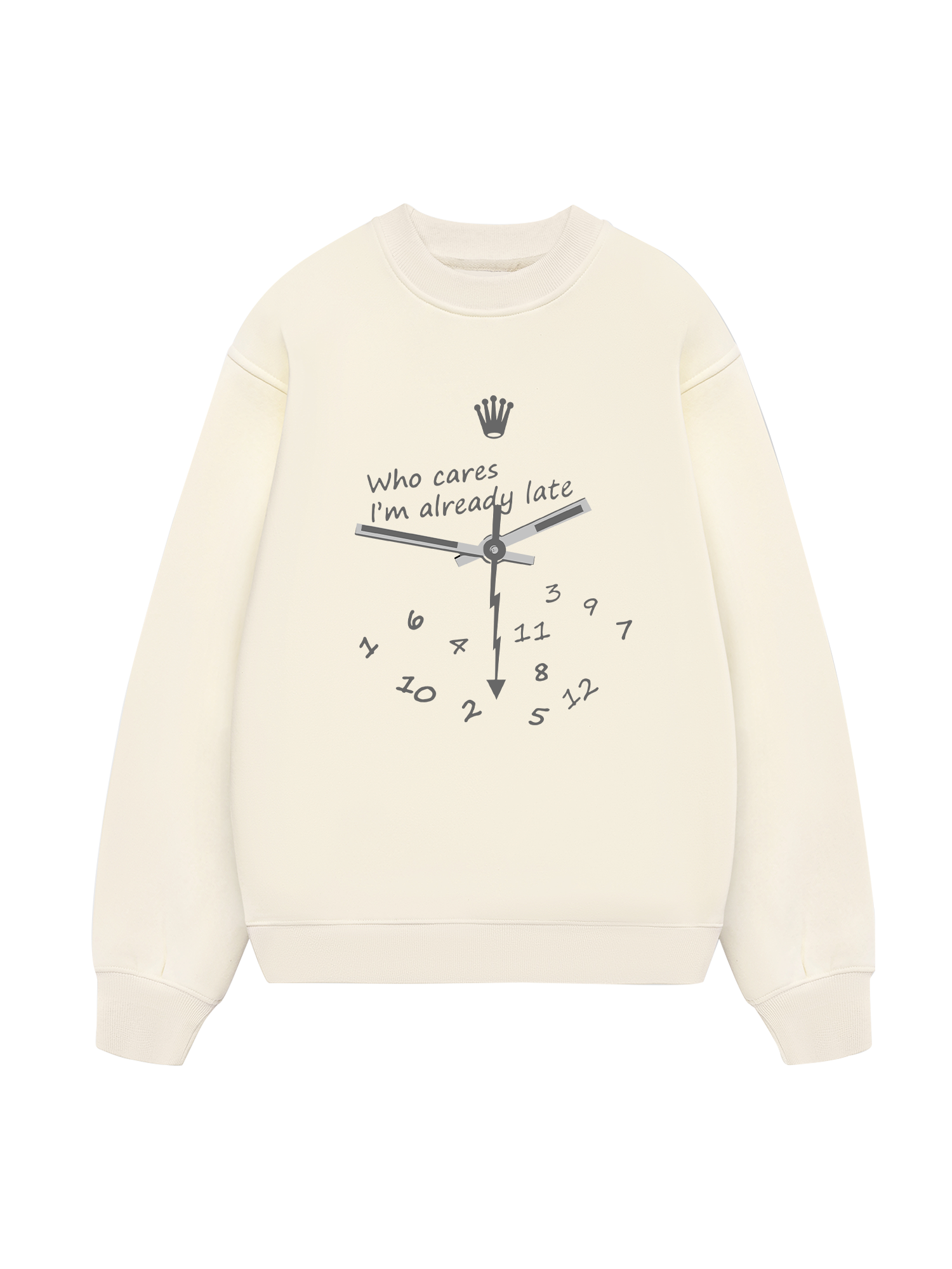 I'm Already Late Sweater