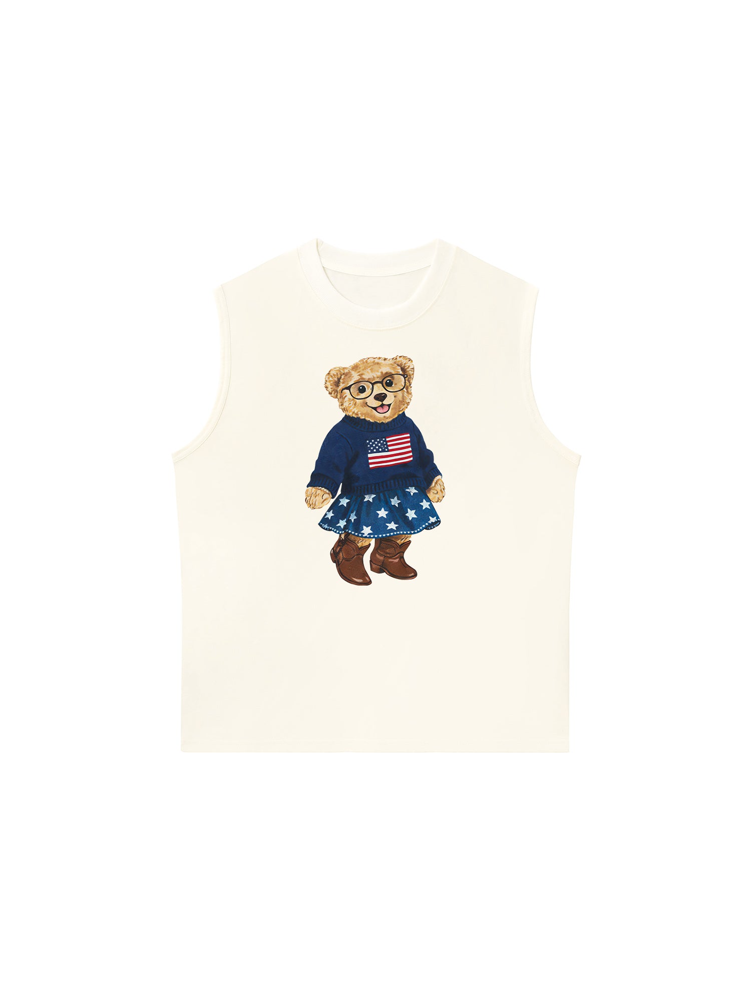 Áo Ba Lỗ Relaxed Fit American Girl