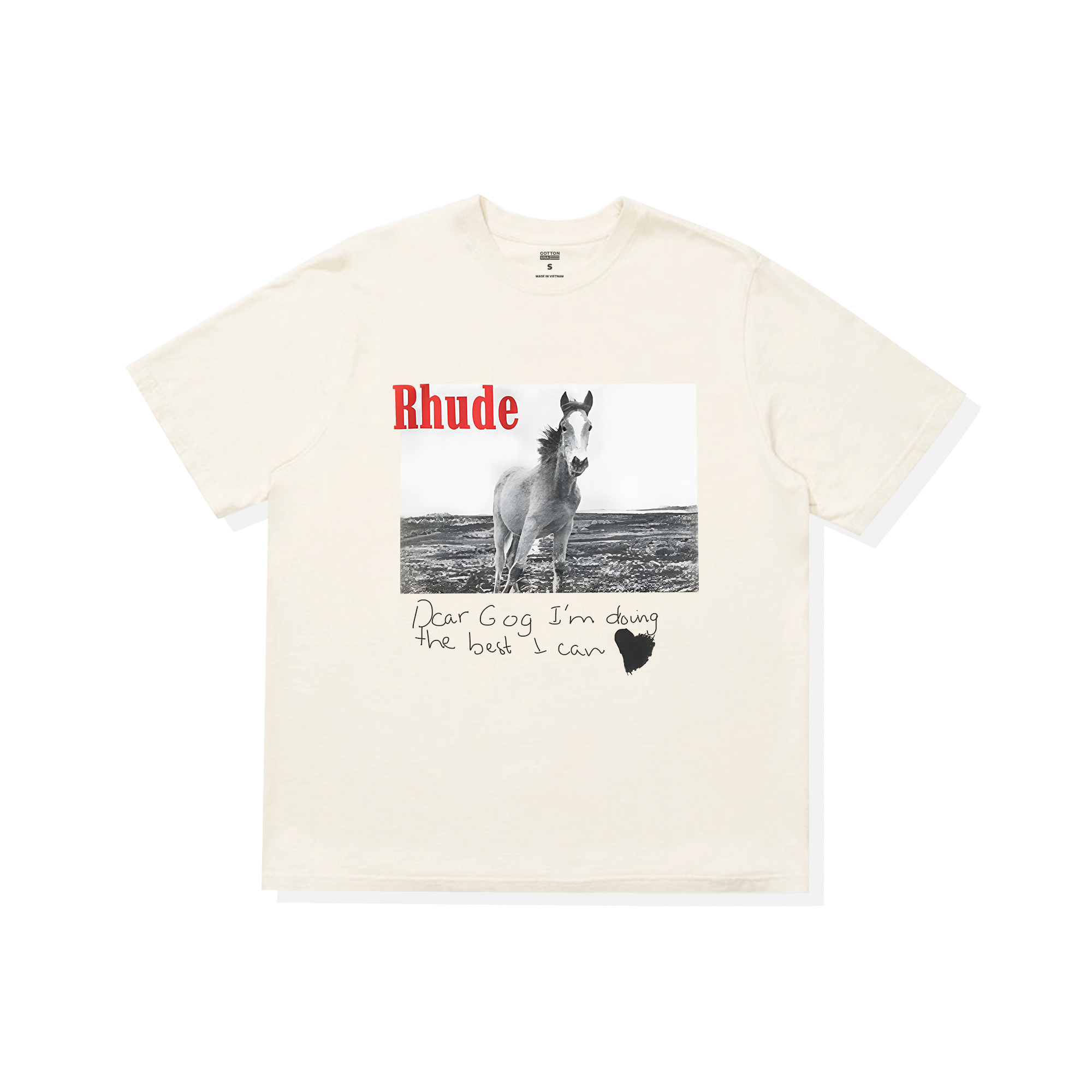 Áo Thun Oversize RHUDE HORSE