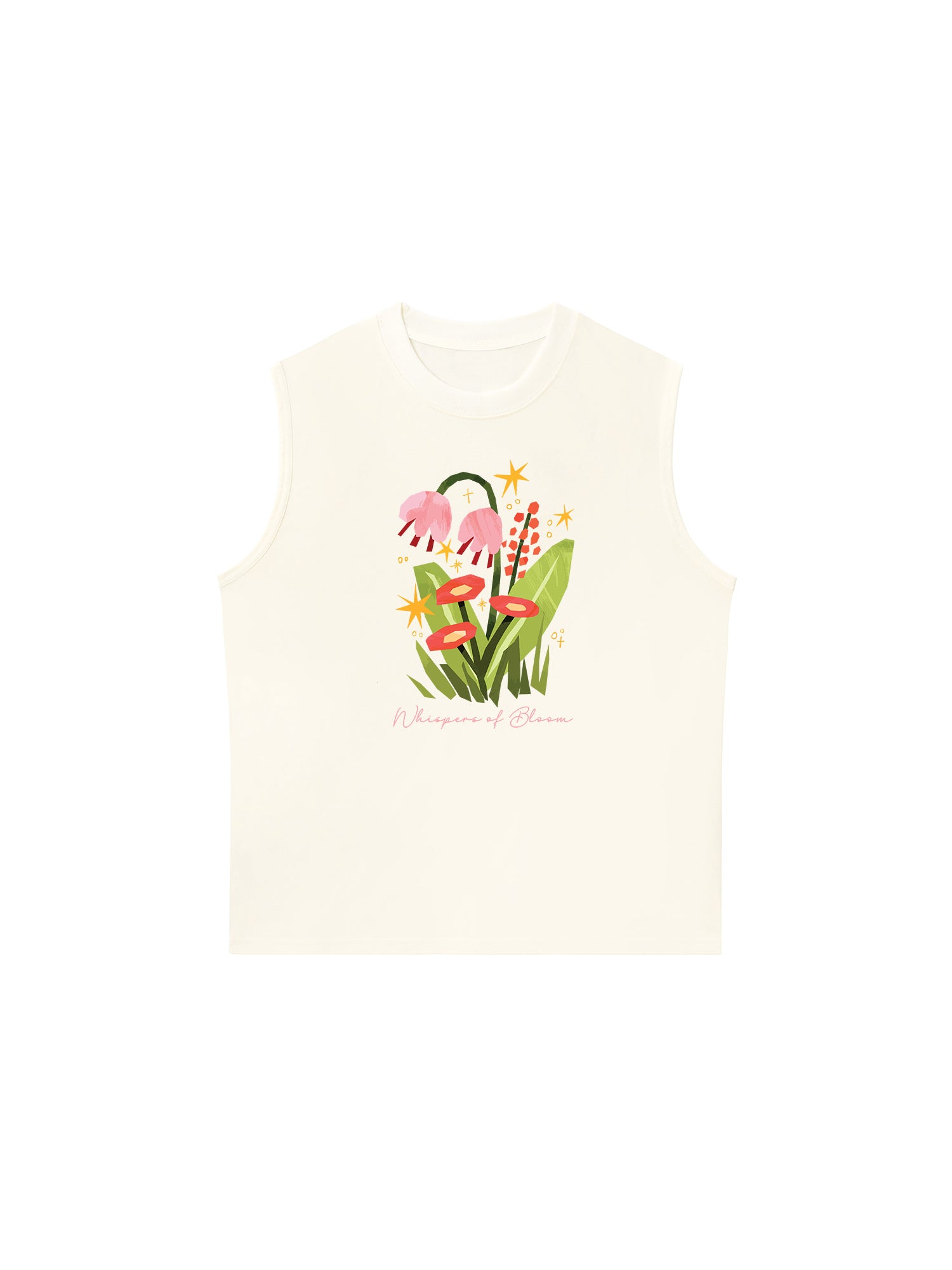 Áo Ba Lỗ Relaxed Fit Whispers Of Bloom