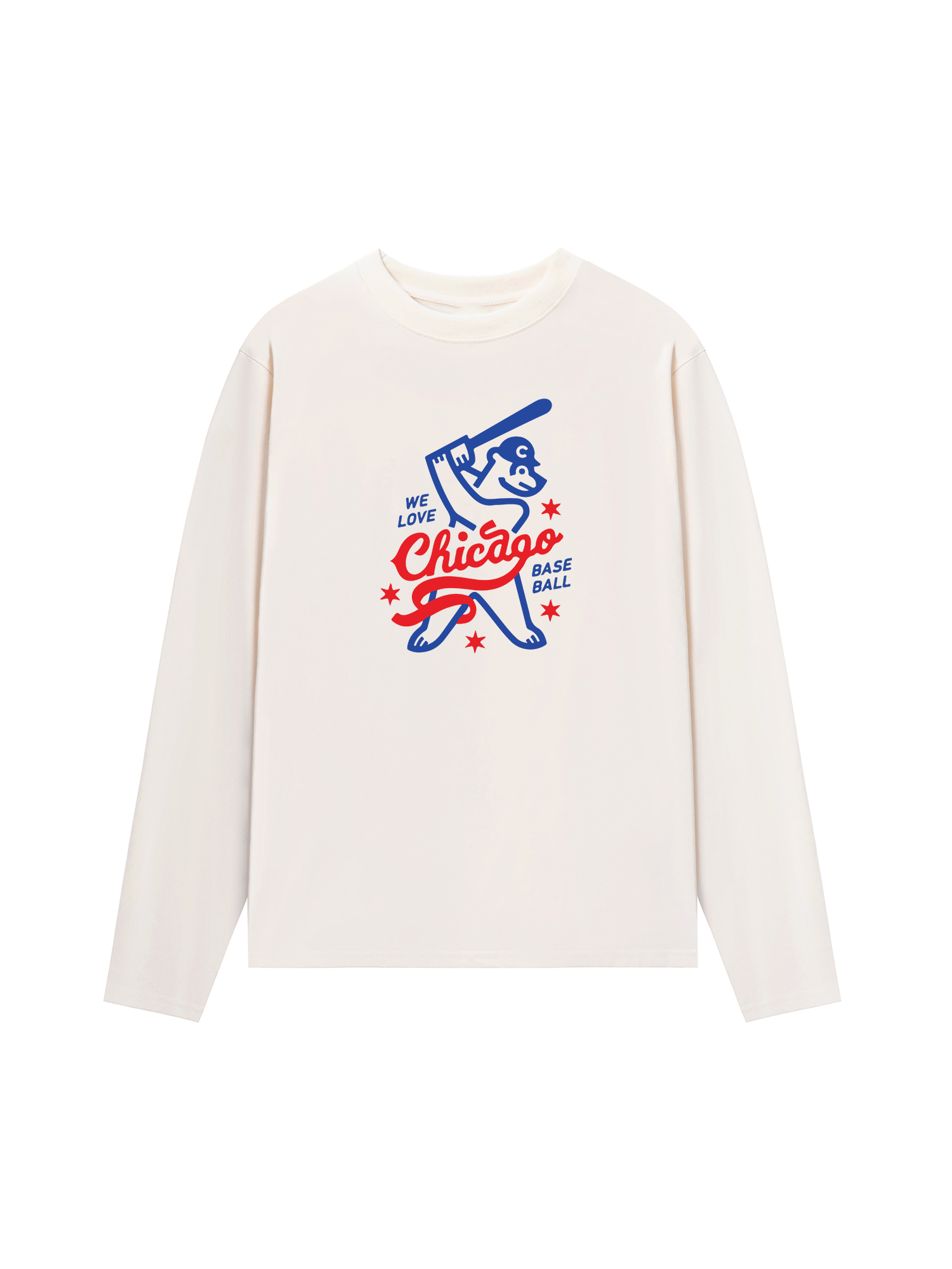 Áo Thun Dài Tay We Love Baseball