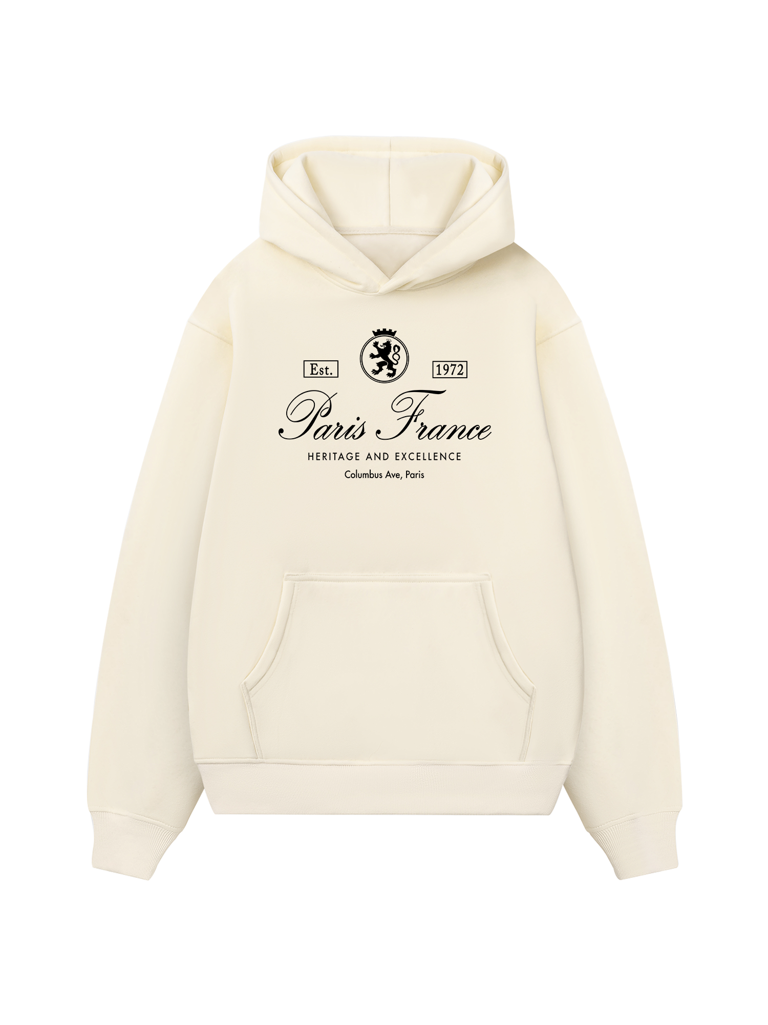 Vintage Paris France  Hoodie