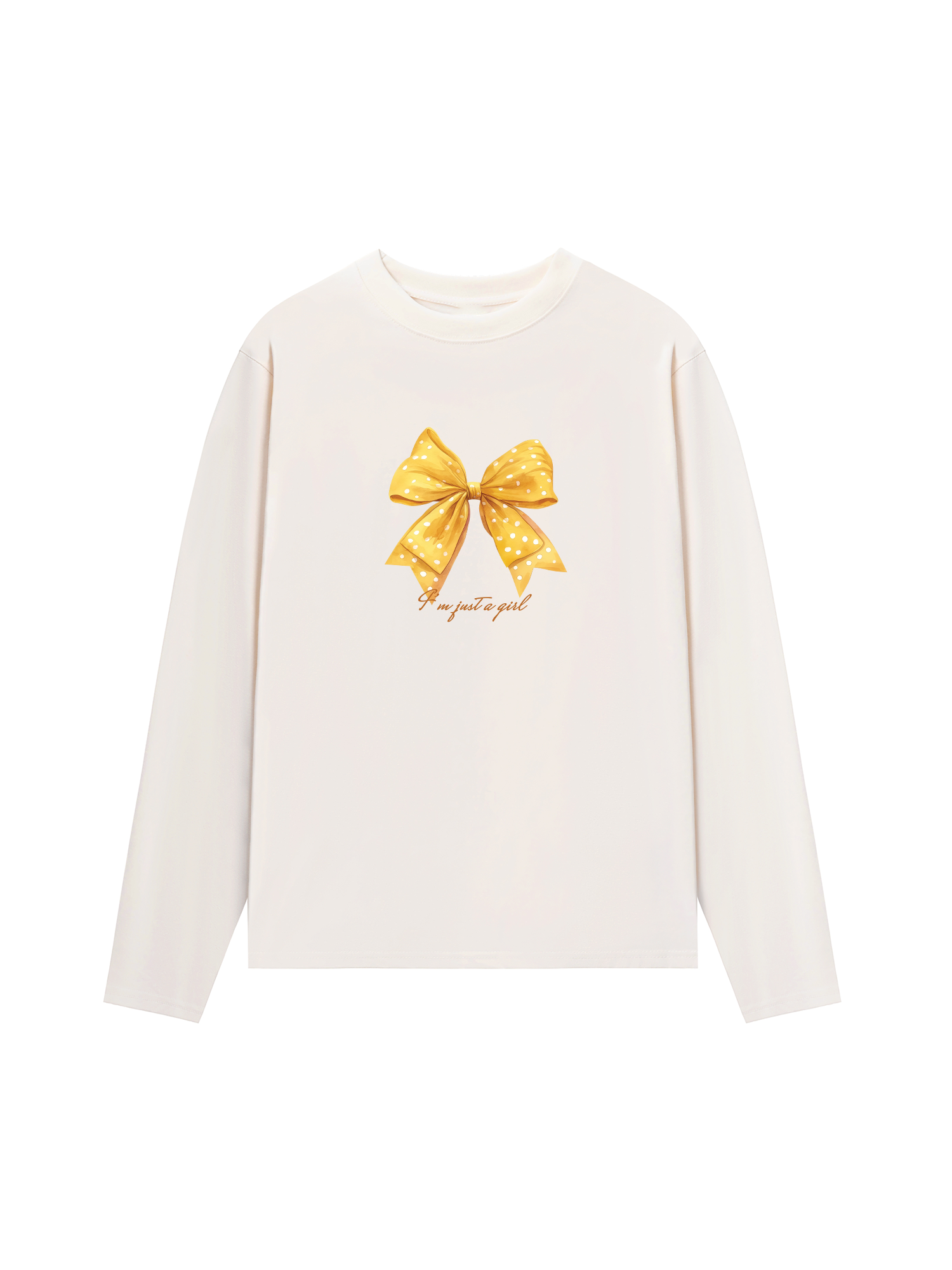 Áo Thun Dài Tay I_m just a girl