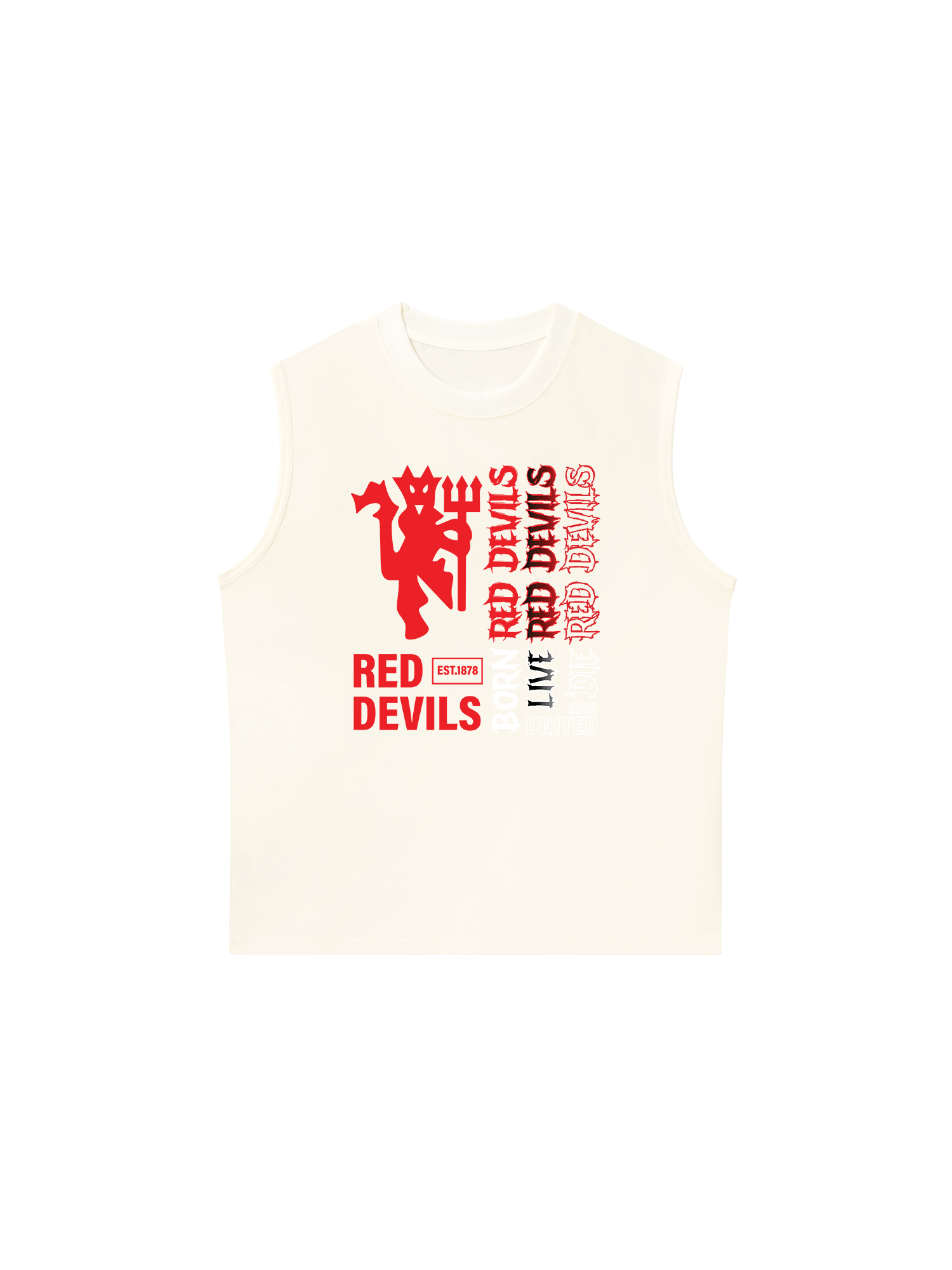 Áo Ba Lỗ Relaxed Fit Red Devils EST 1878