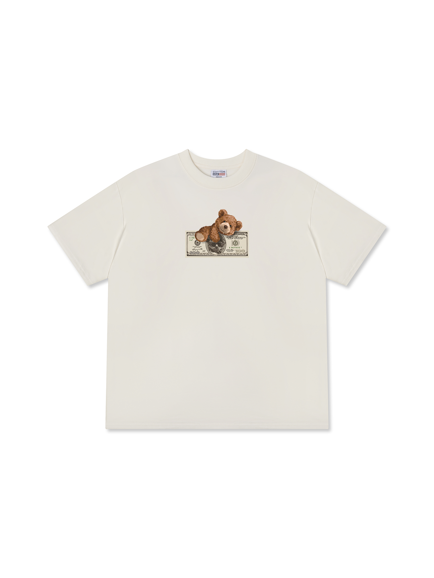 Áo Thun Relaxed Fit Money Teddy Dollar