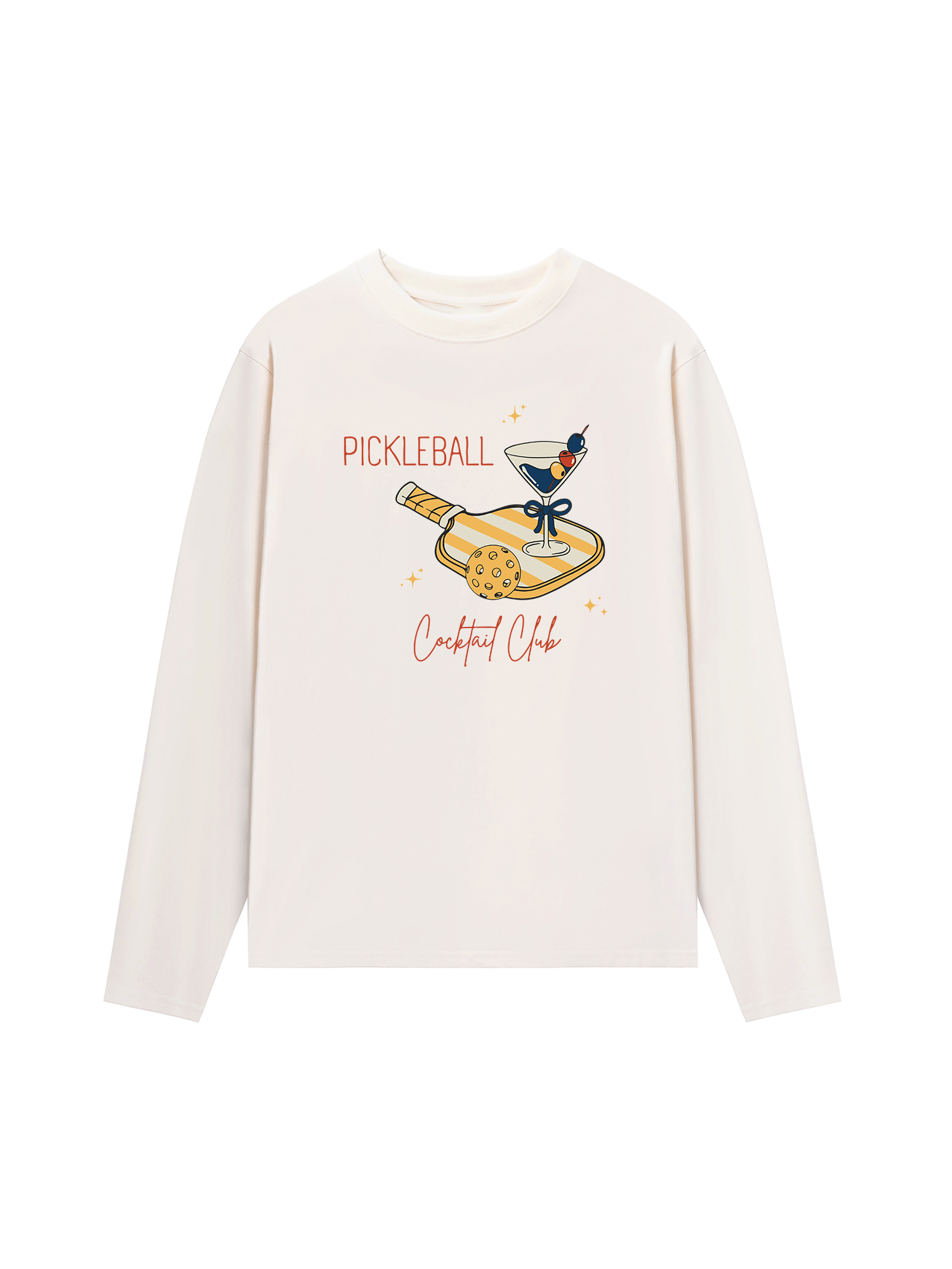 Áo Thun Dài Tay Pickleball Cocktail Club