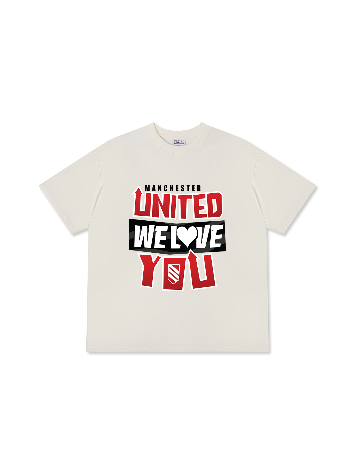 Áo Thun Relaxed Fit Soccer Manchester United We Love You