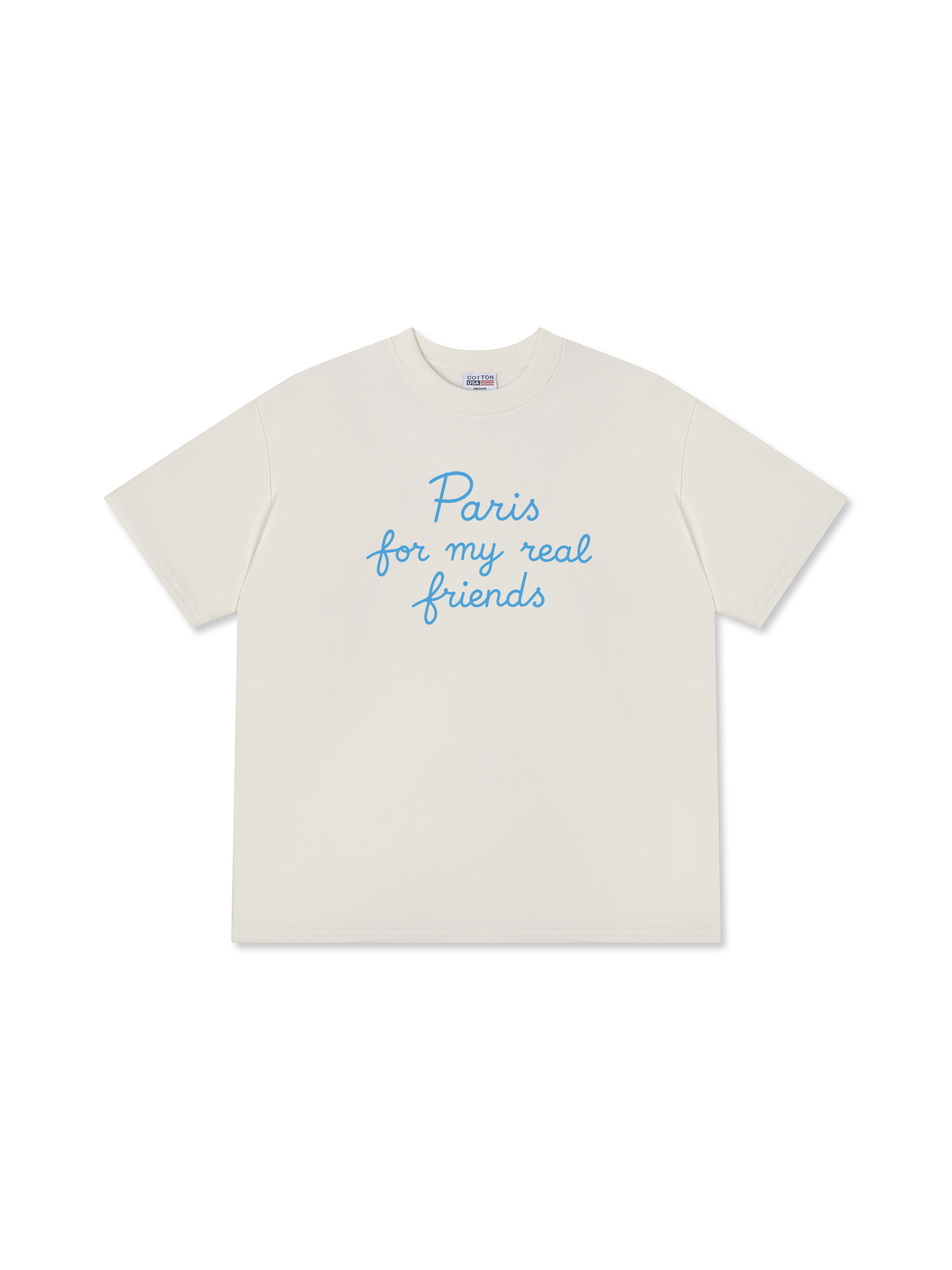 Áo Thun Relaxed Fit Paris For Real Friend