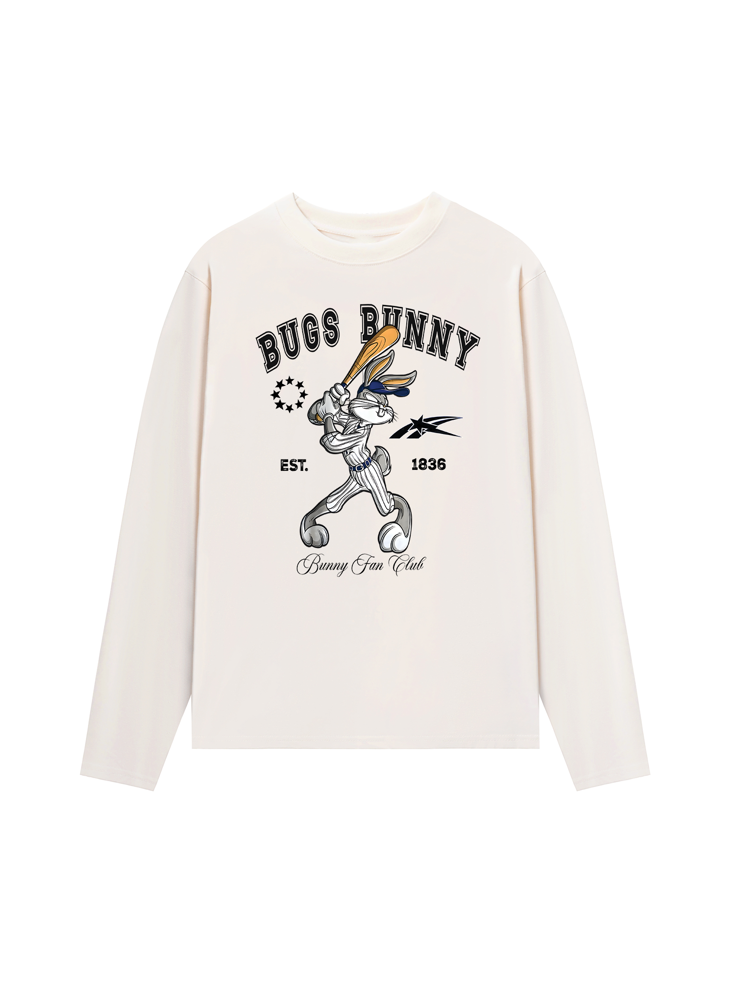 Áo Thun Dài Tay Baseball Bugs Bunny