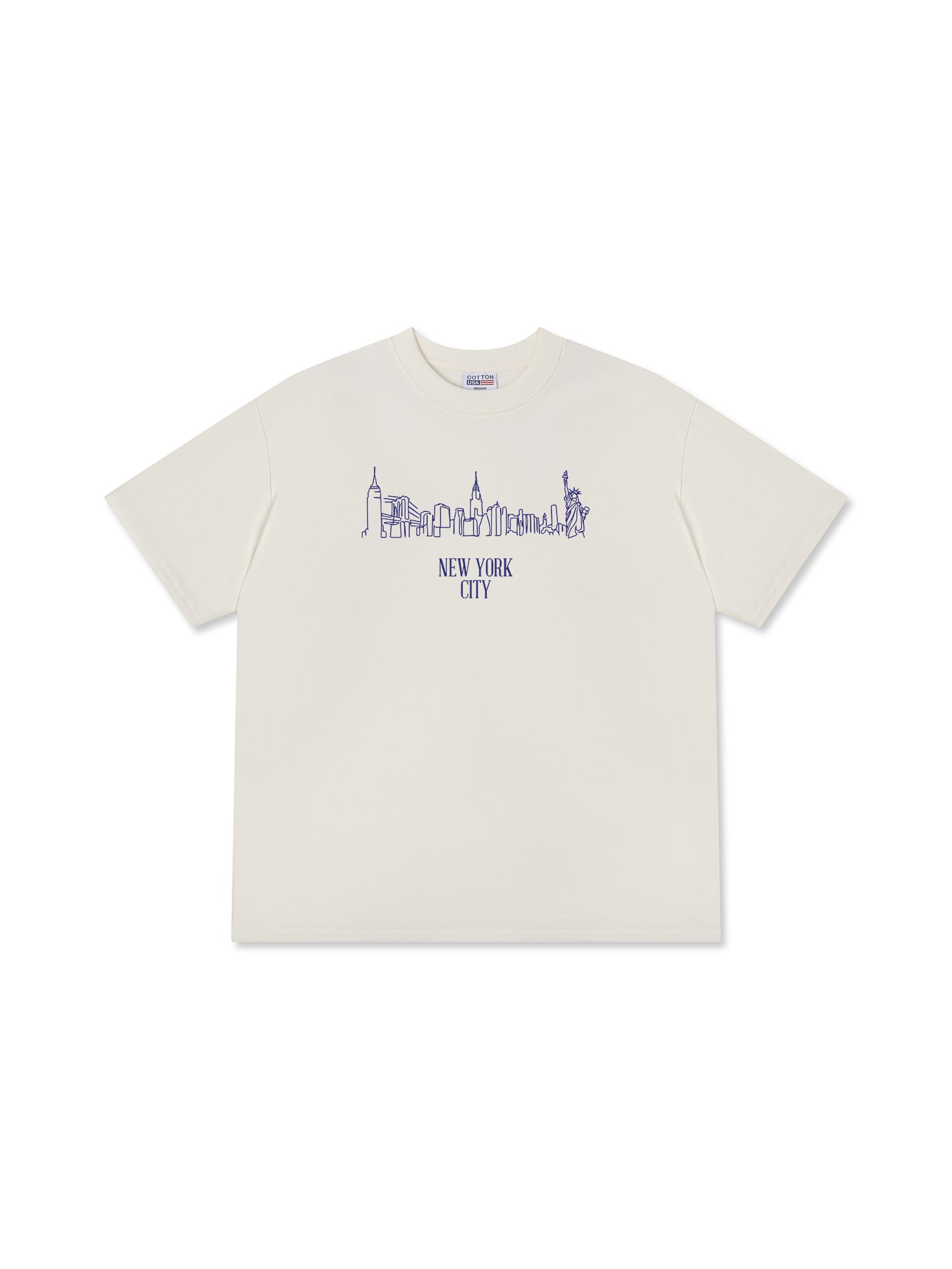 Áo Thun Relaxed Fit New York Minimalist