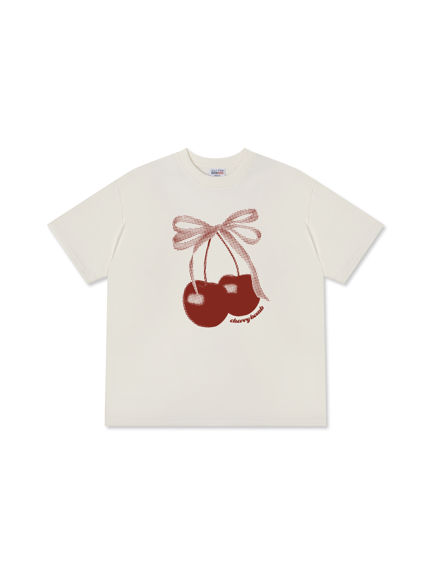 Áo Thun Relaxed Fit Cherry Bomb Retro