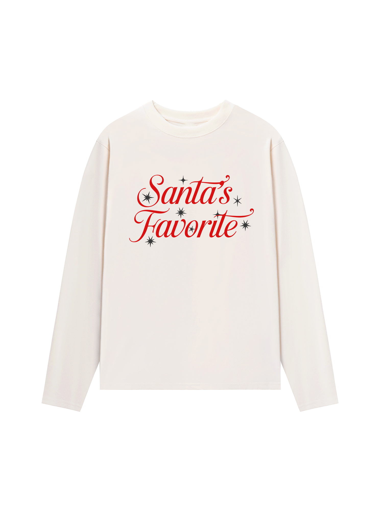 Áo Thun Dài Tay Santa_s Favorite