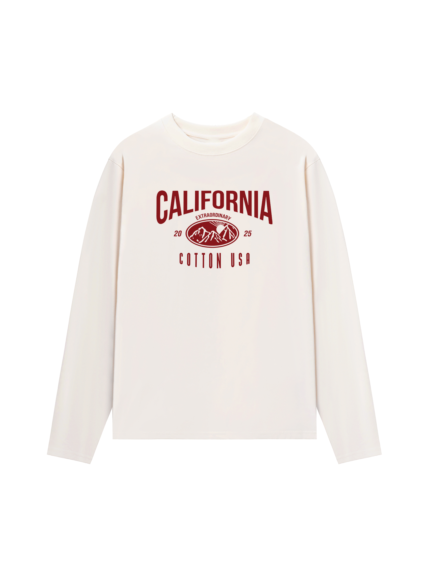 Áo Thun Dài Tay USA California Extraordinary