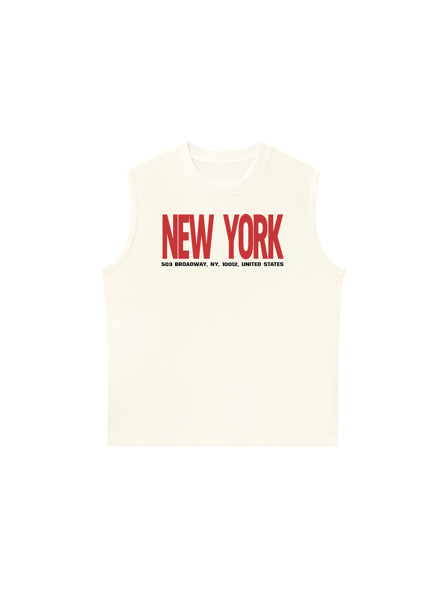 Áo Ba Lỗ Relaxed Fit City New York