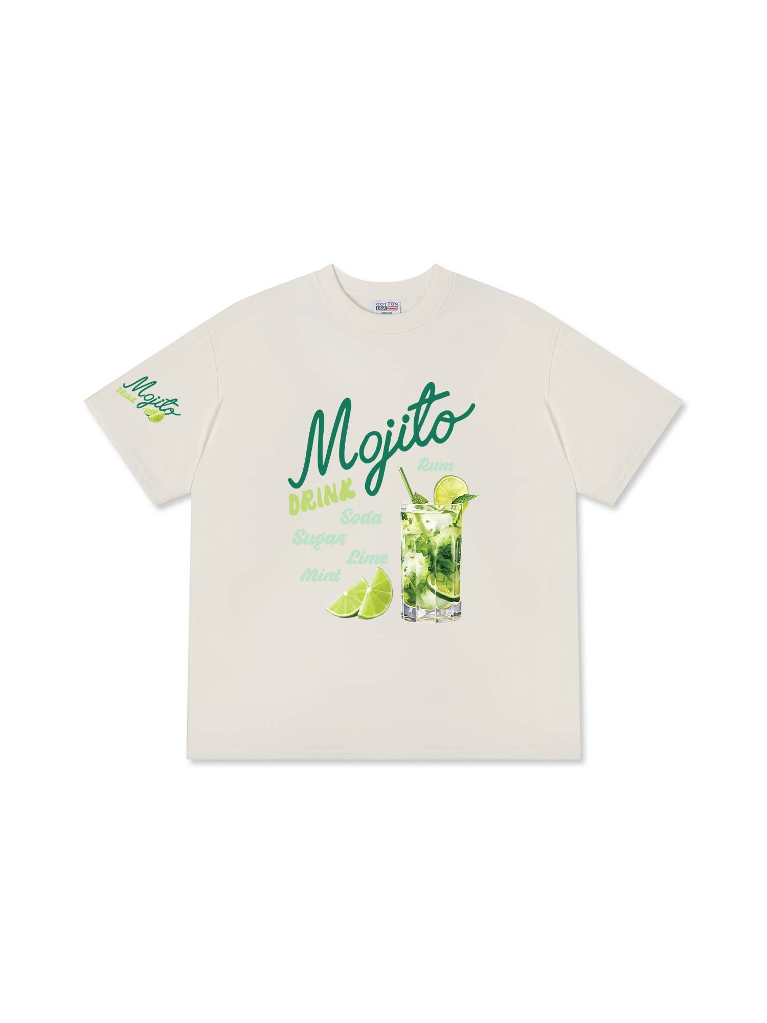 Áo Thun Relaxed Fit Mojito Drink