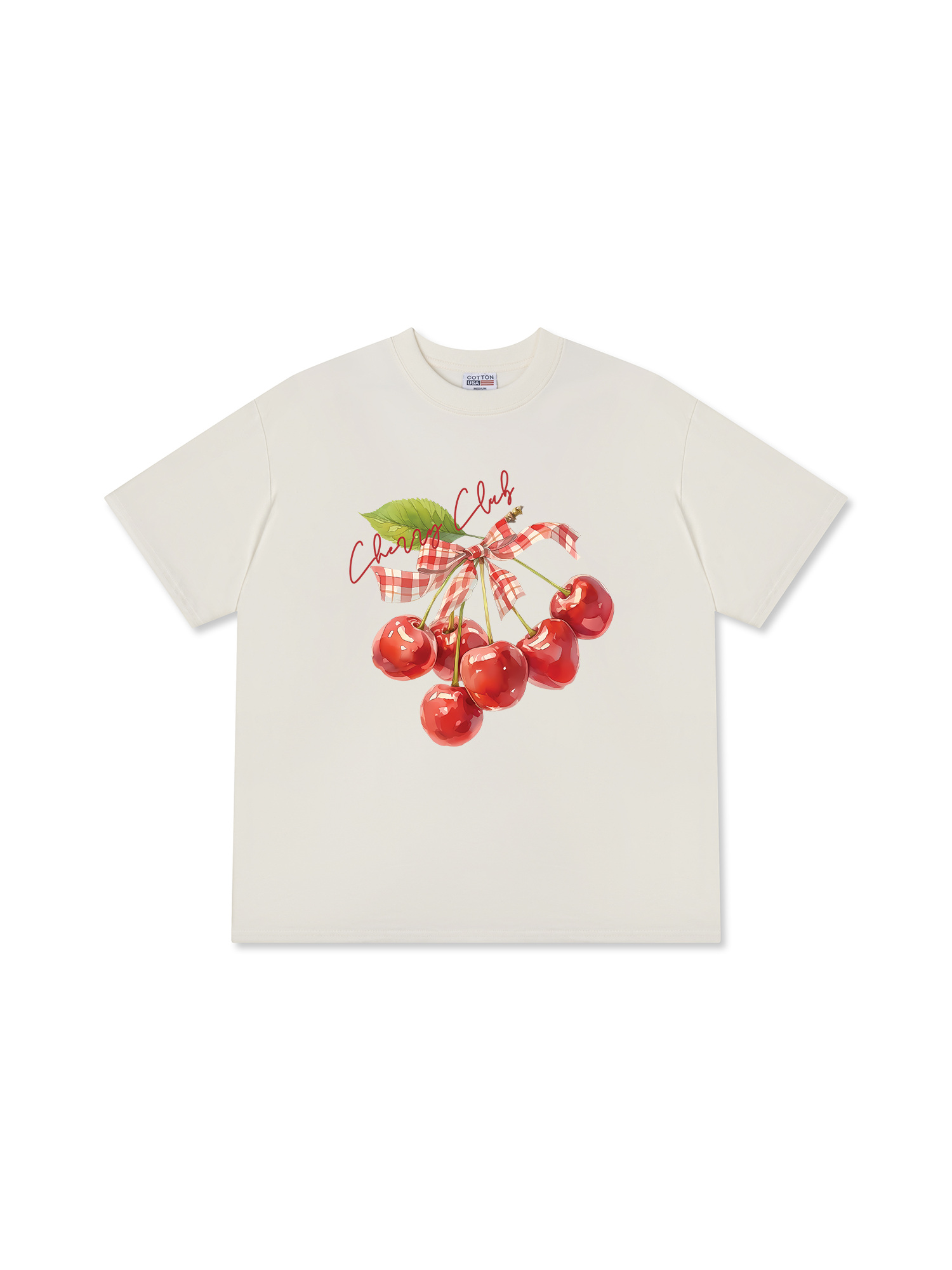 Áo Thun Relaxed Fit Cherry Red Cherry Club