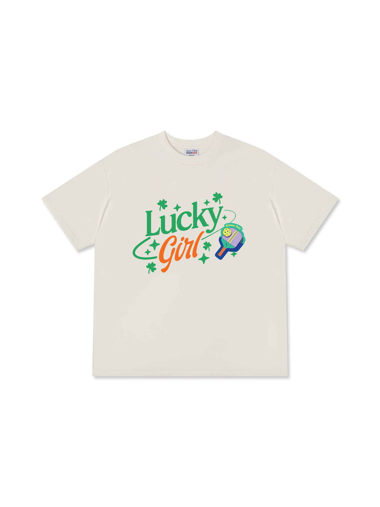 Áo Thun Relaxed Fit Pickleball Lucky Girl
