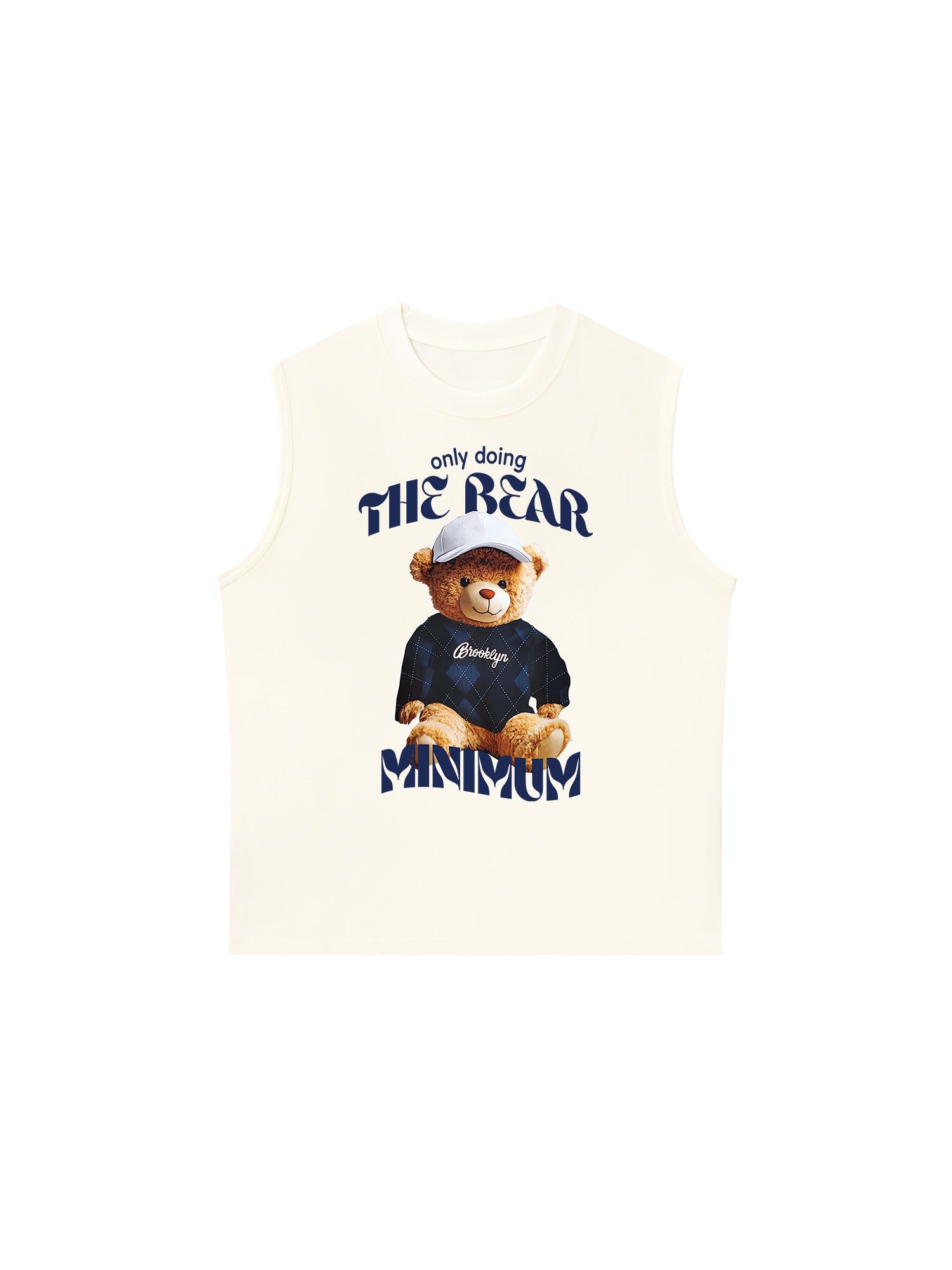 Áo Ba Lỗ Relaxed Fit Only Doing The Bear